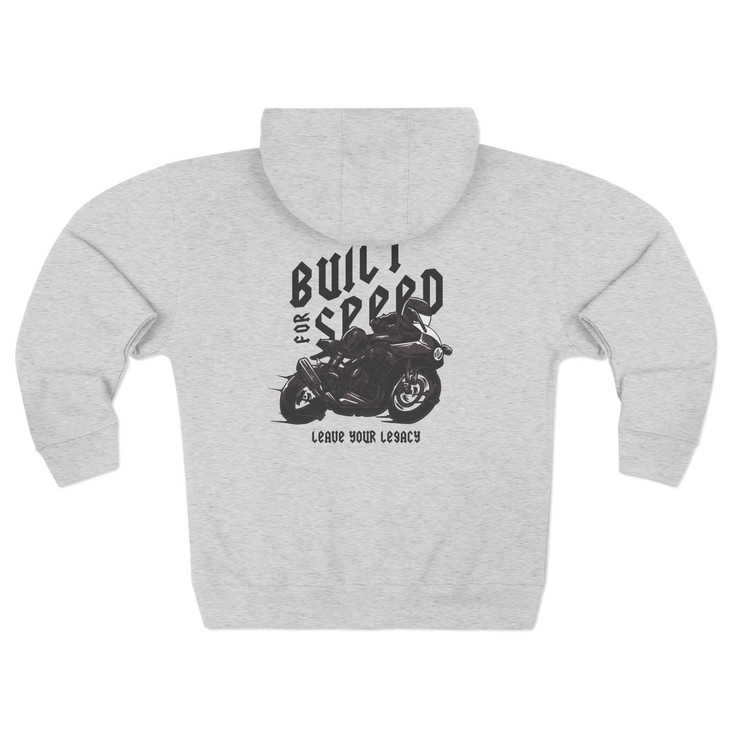 Unisex 'Built For Speed' Zip Hoodie