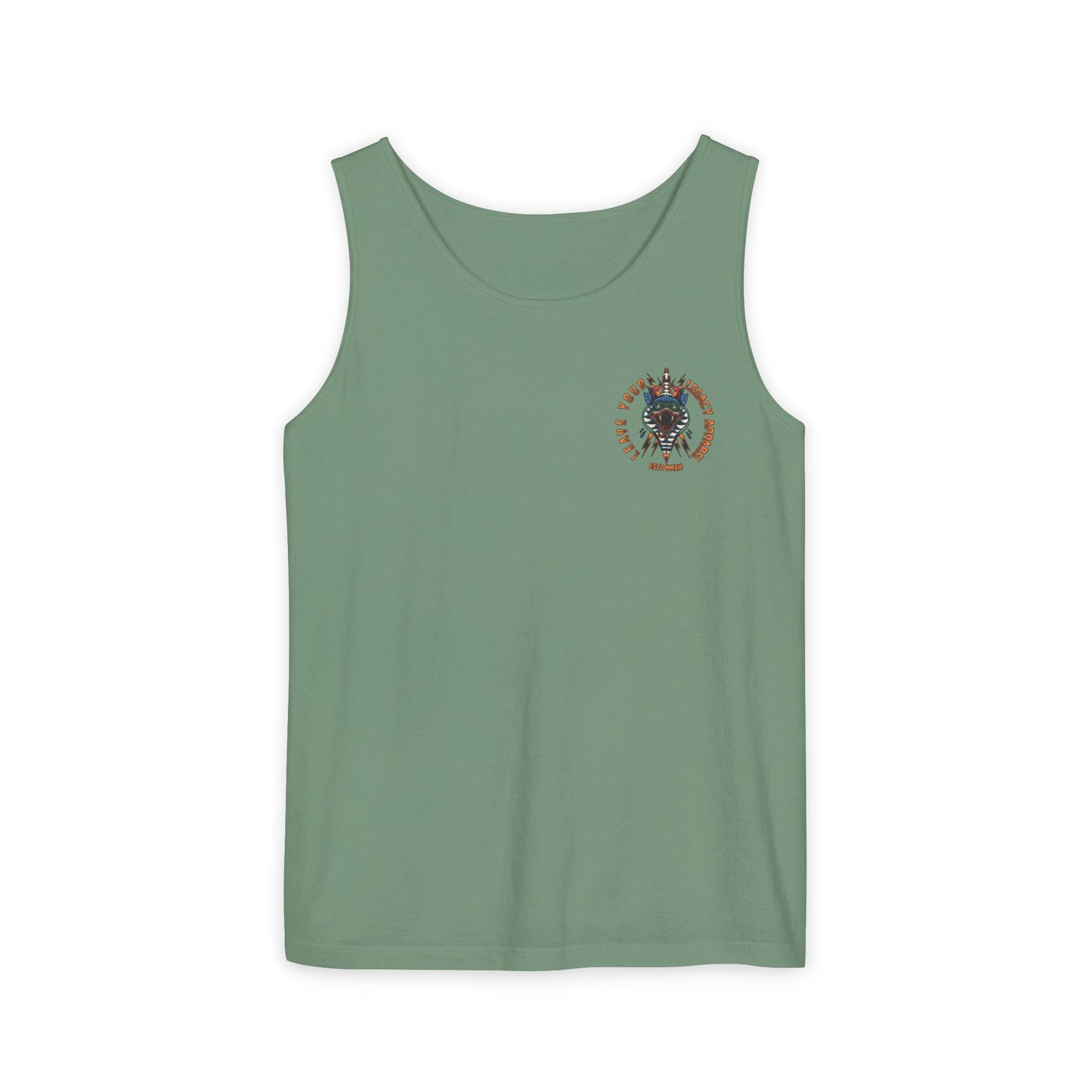 Unisex 'Traditional Snake' Tank Top