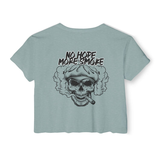 Women's 'No Hope More Smoke' Crop Top