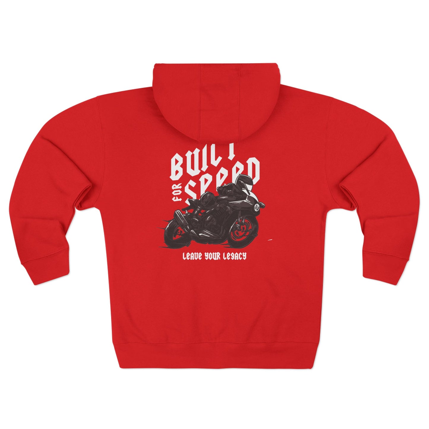 Unisex 'Built For Speed' Zip Hoodie