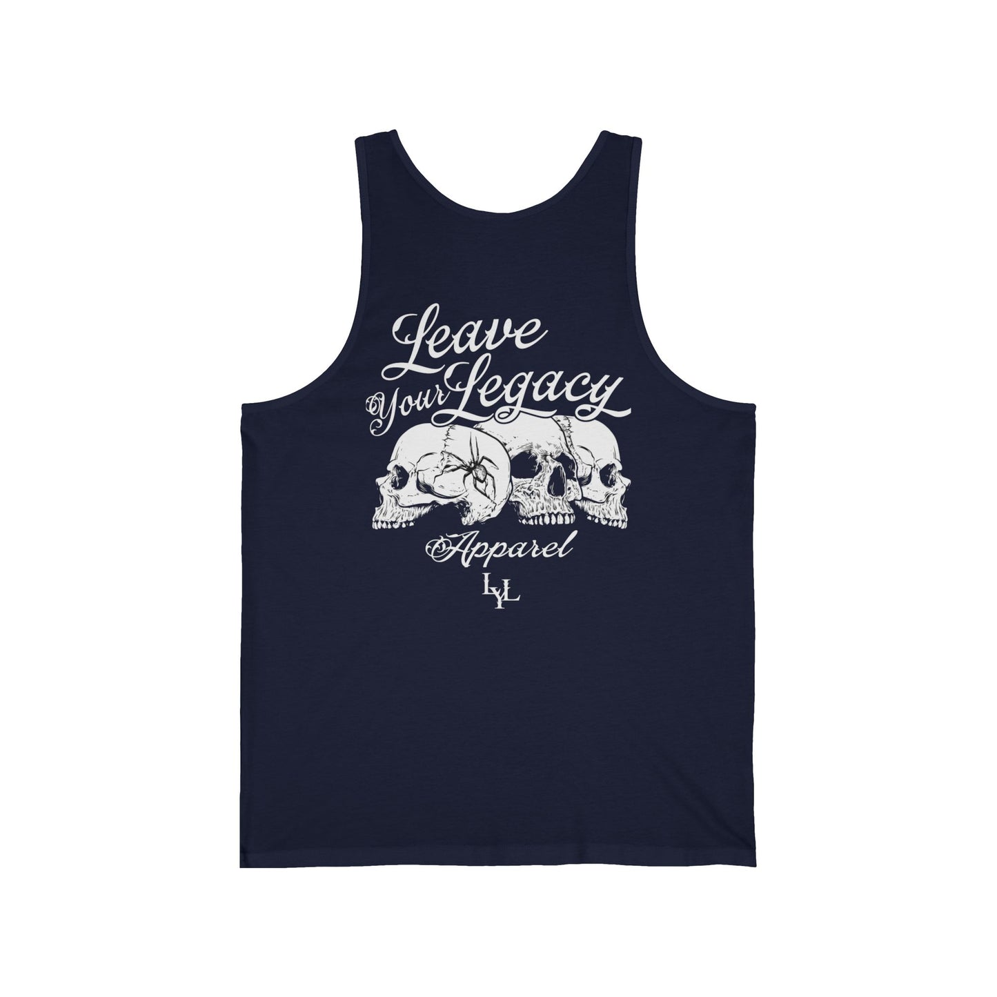 Men's 'Distorted Skull' Tank Top