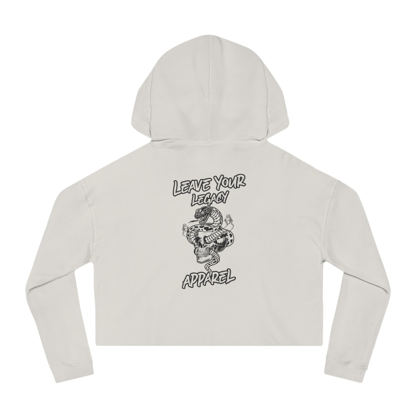 Women's 'Legacy Snake' Cropped Hoodie