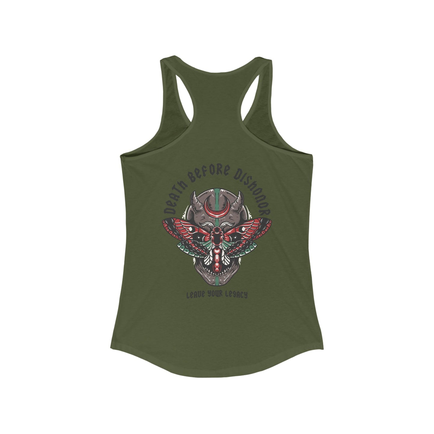Women's 'Death Before Dishonor' Racerback Tank