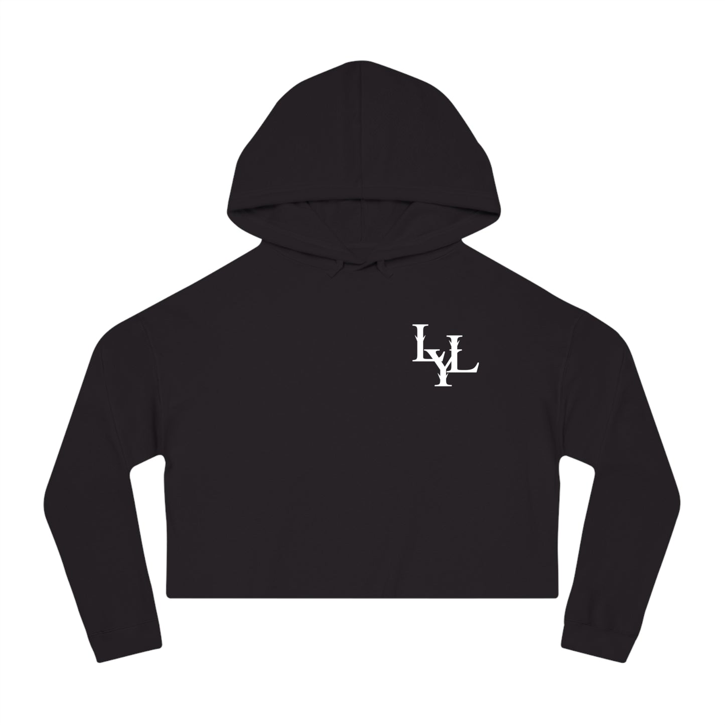 Women's 'Block LyL' Cropped Hoodie