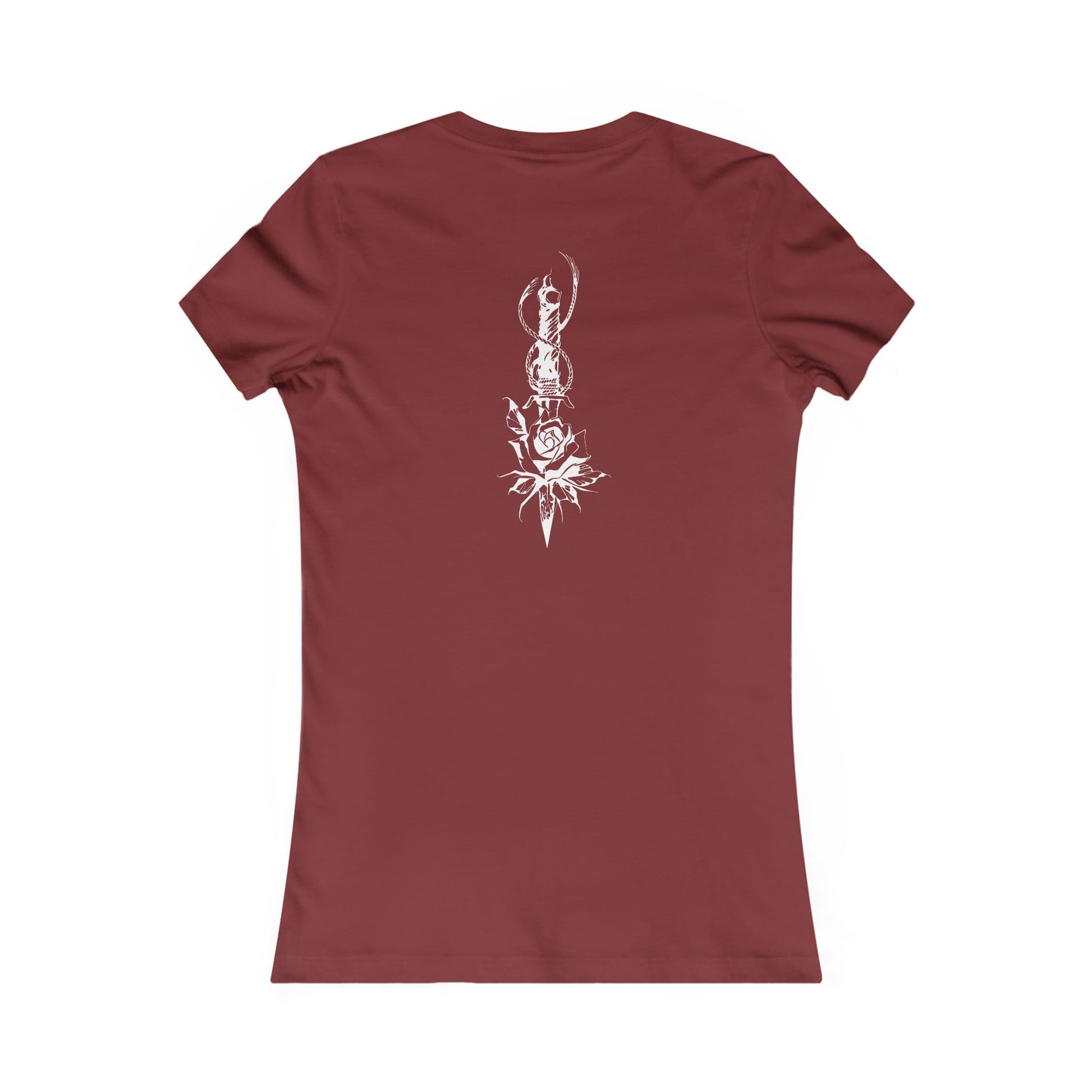 Women's 'Rose & Dagger' T-Shirt