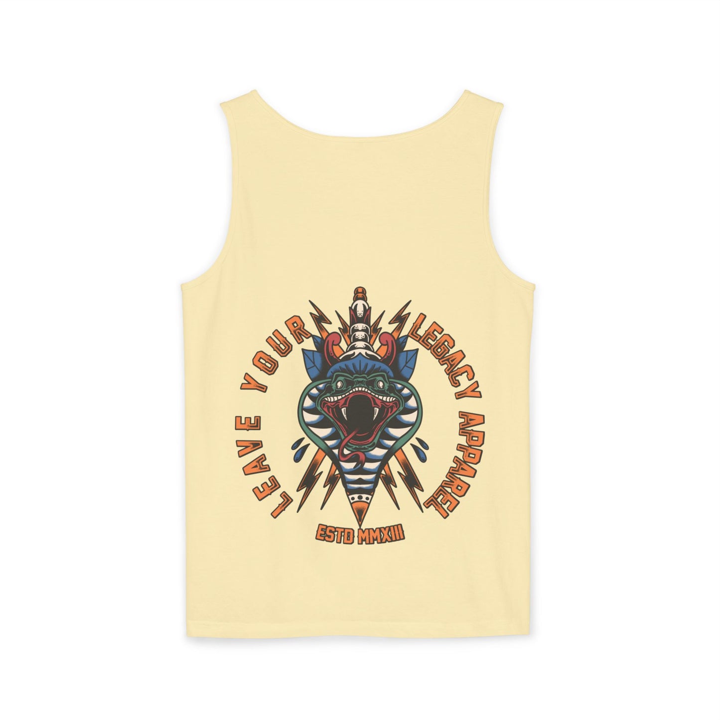 Unisex 'Traditional Snake' Tank Top