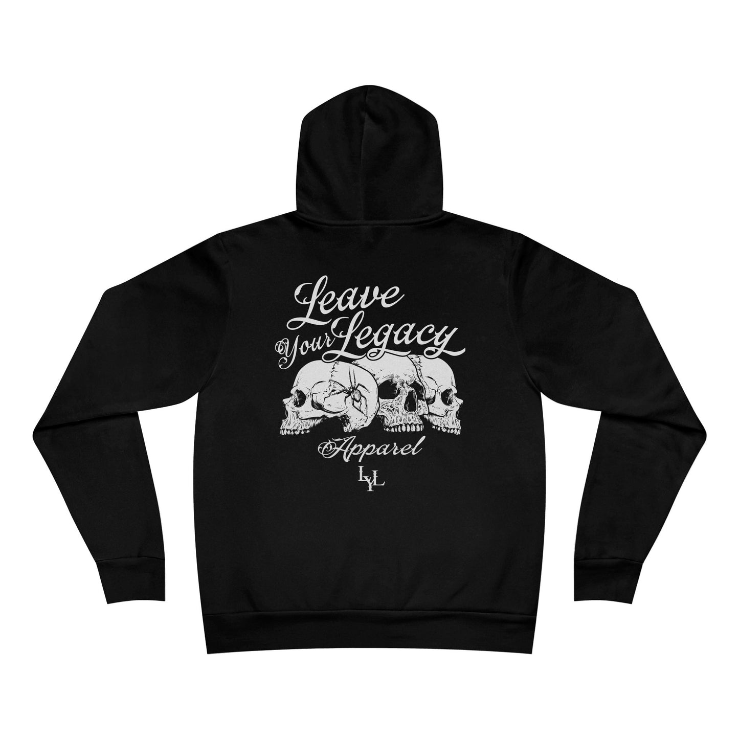 Unisex 'Distorted Skull' Hoodie