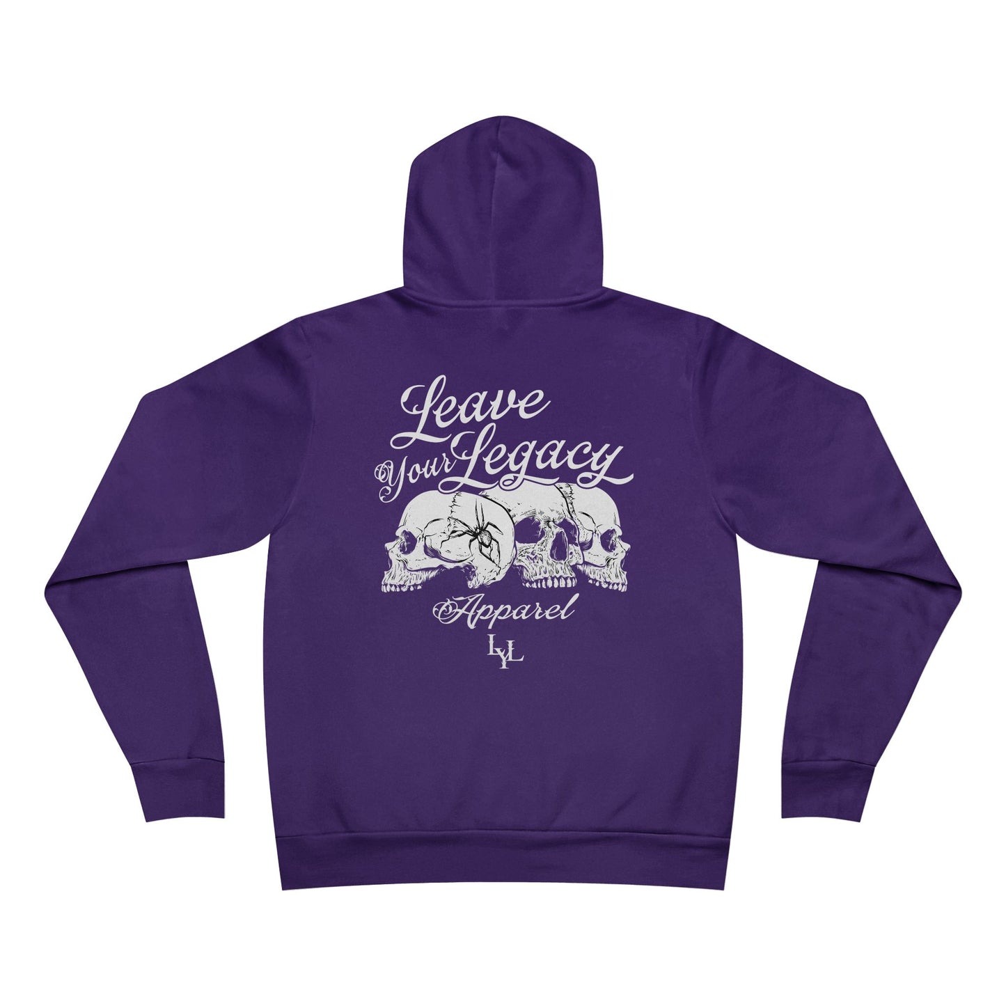 Unisex 'Distorted Skull' Hoodie