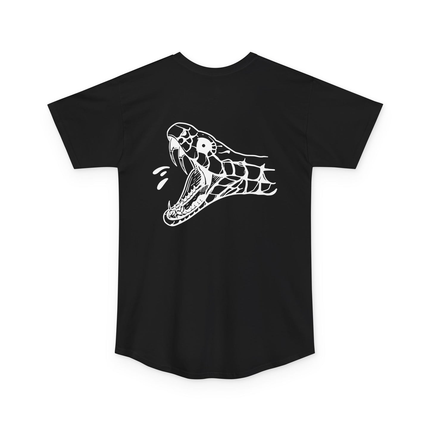 Men's 'Snake Head' Super Long Body Tee