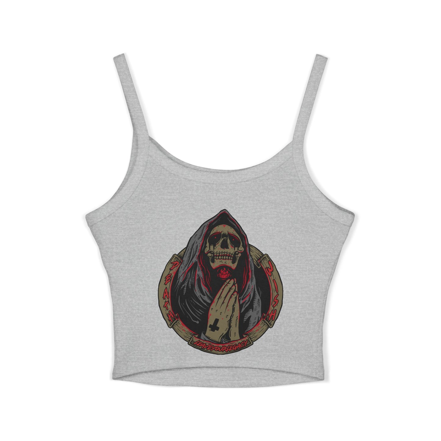 Women's 'Death Wish' Spaghetti Strap Tank