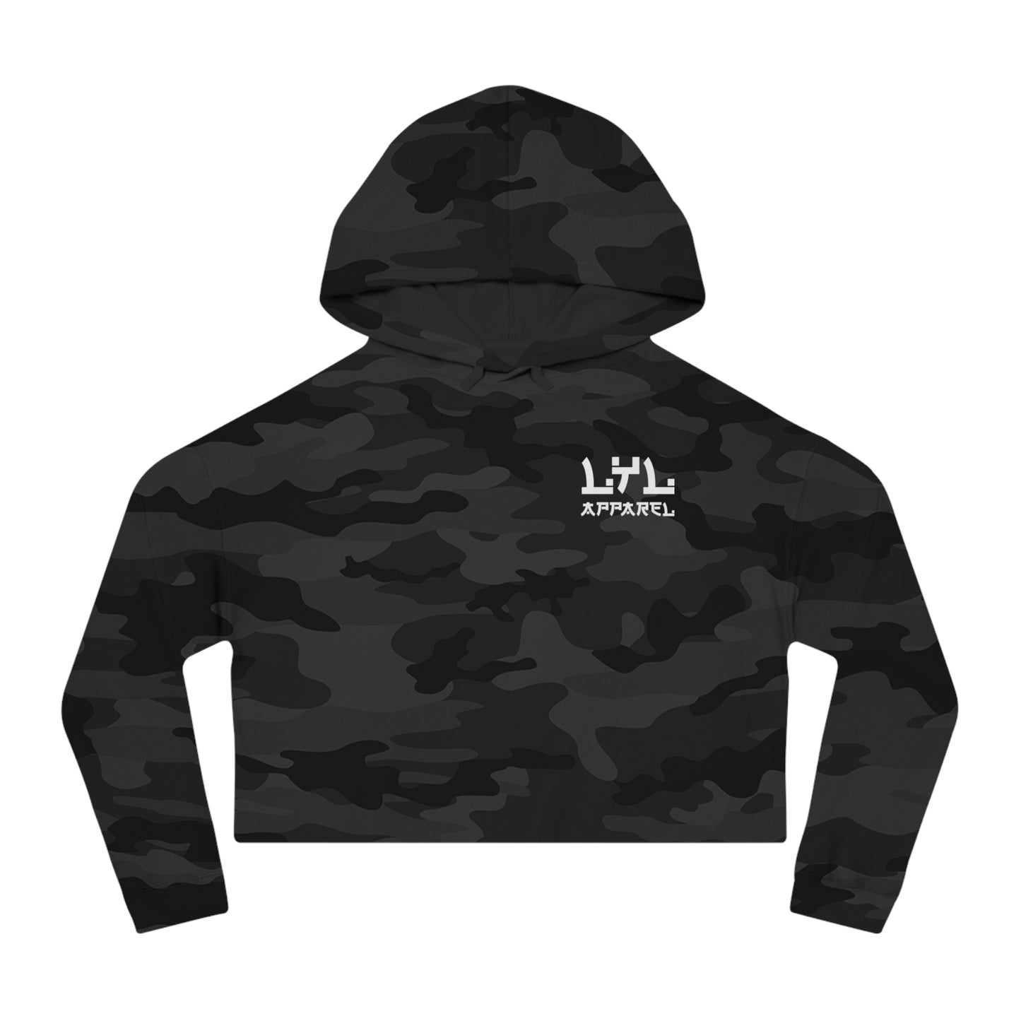 Women's 'Heathen' Cropped Hoodie