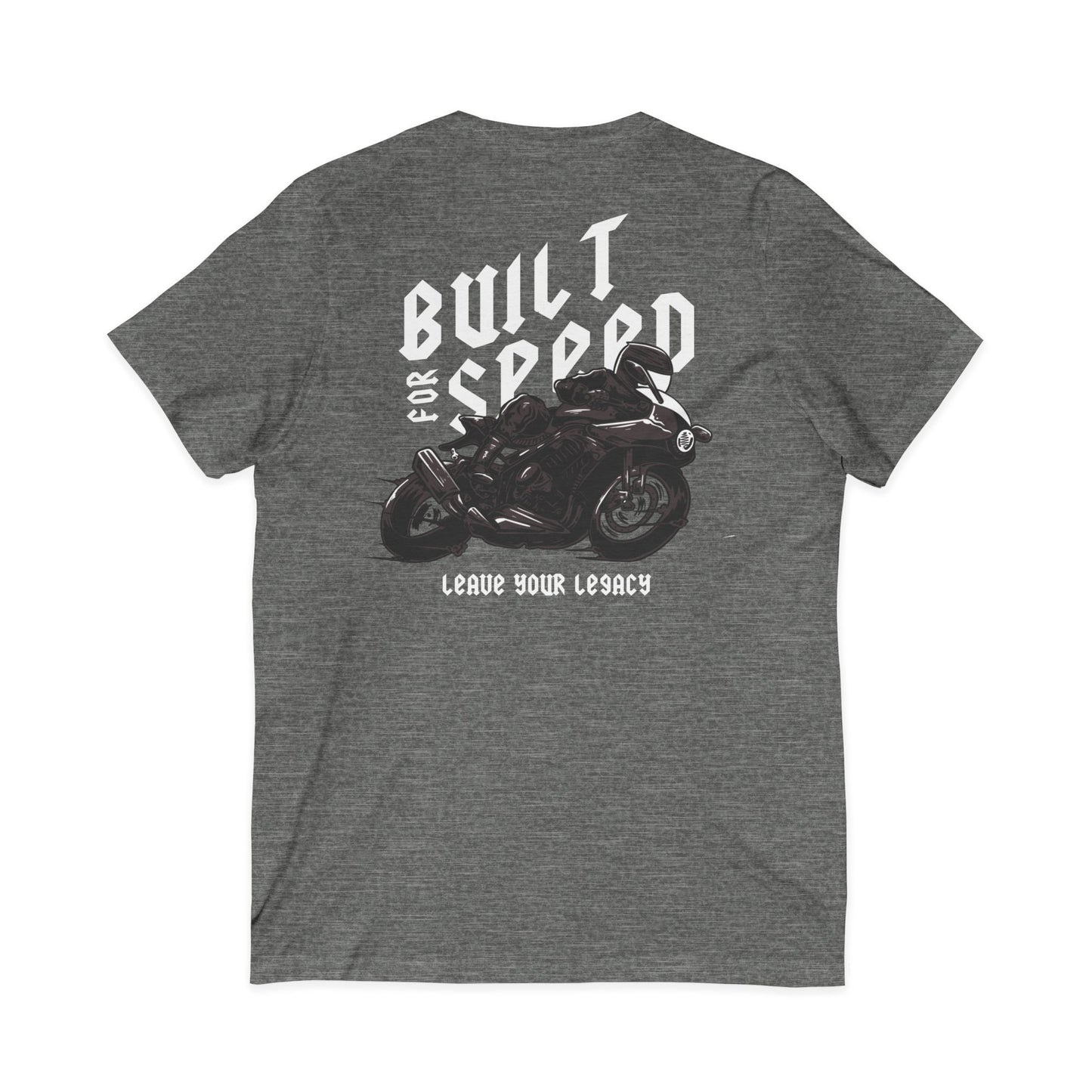 Men's 'Built For Speed' V-Neck T-Shirt
