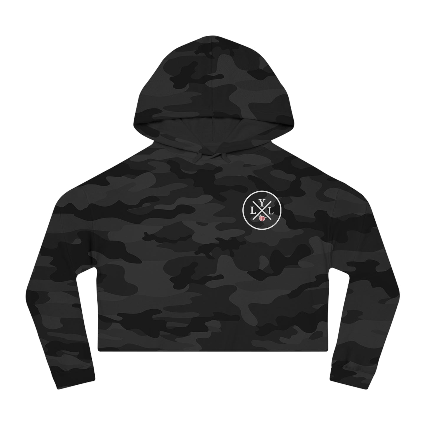 Women's 'Classic LyL' Cropped Hoodie