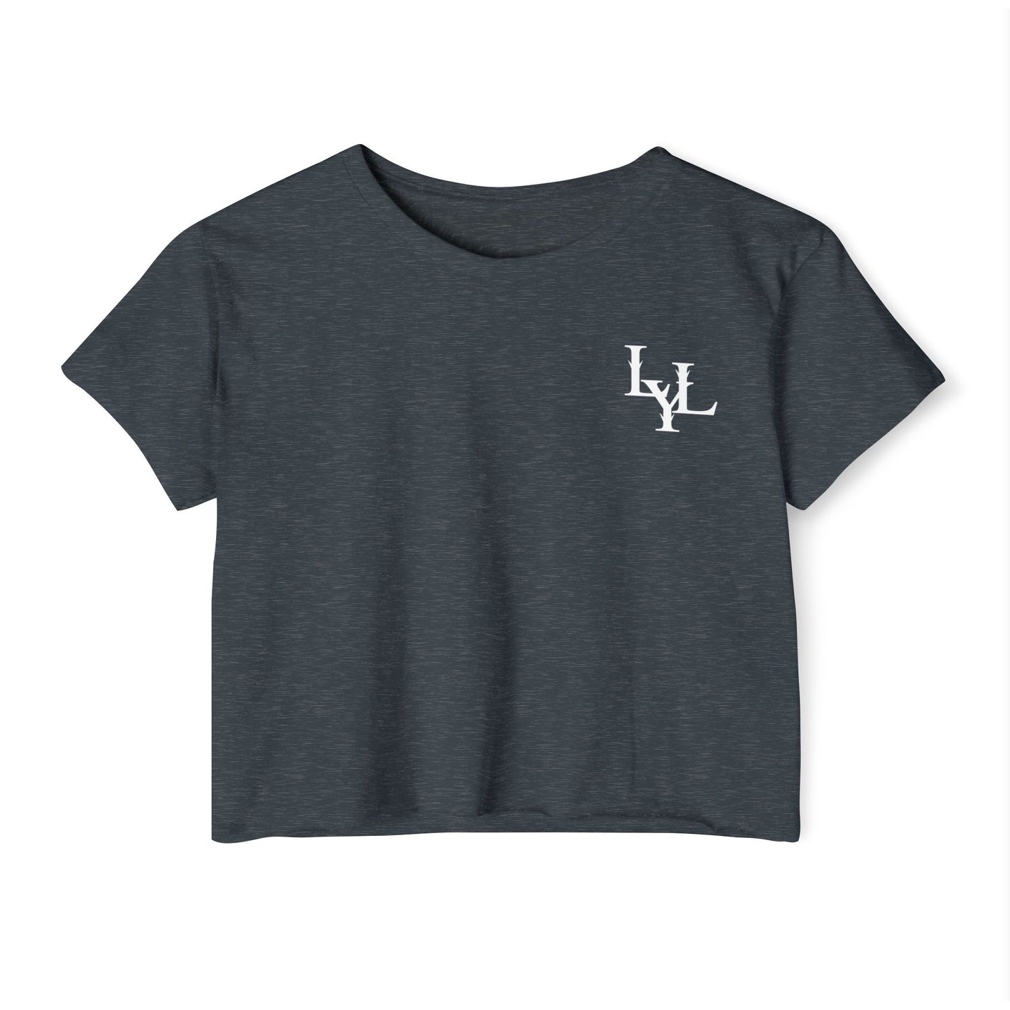 Women's 'Block LyL' Crop Top