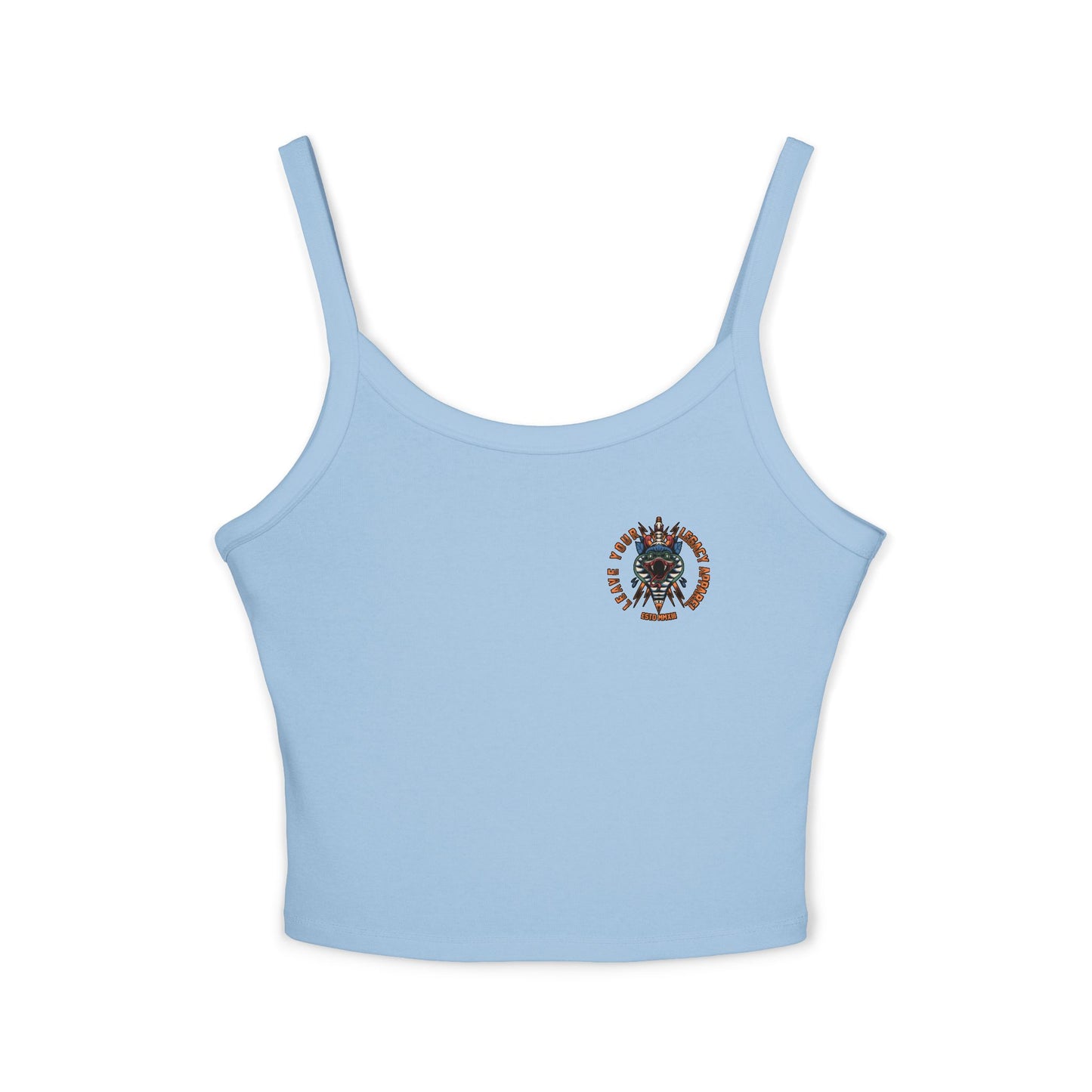 Women's 'Traditional Snake' Spaghetti Strap Tank
