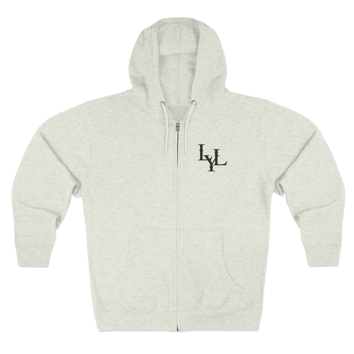 Unisex 'Block LyL' Zip Hoodie