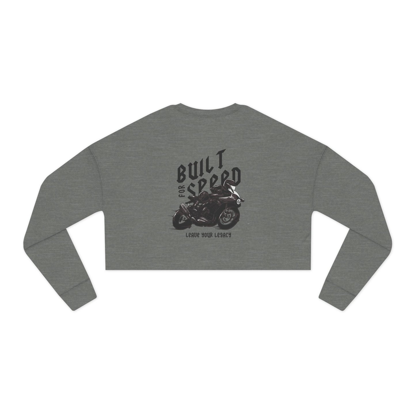Women's 'Built For Speed' Cropped Sweatshirt