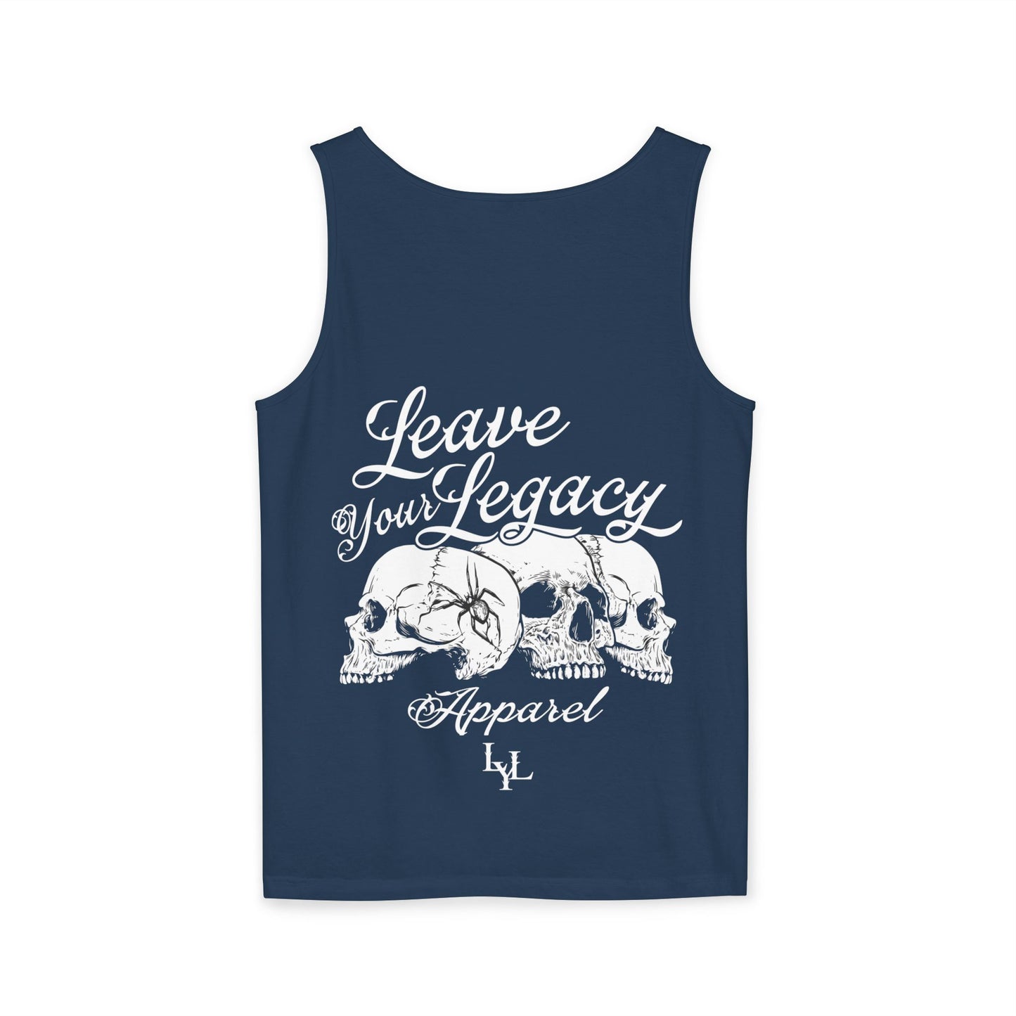 Unisex 'Distorted Skull' Tank Top