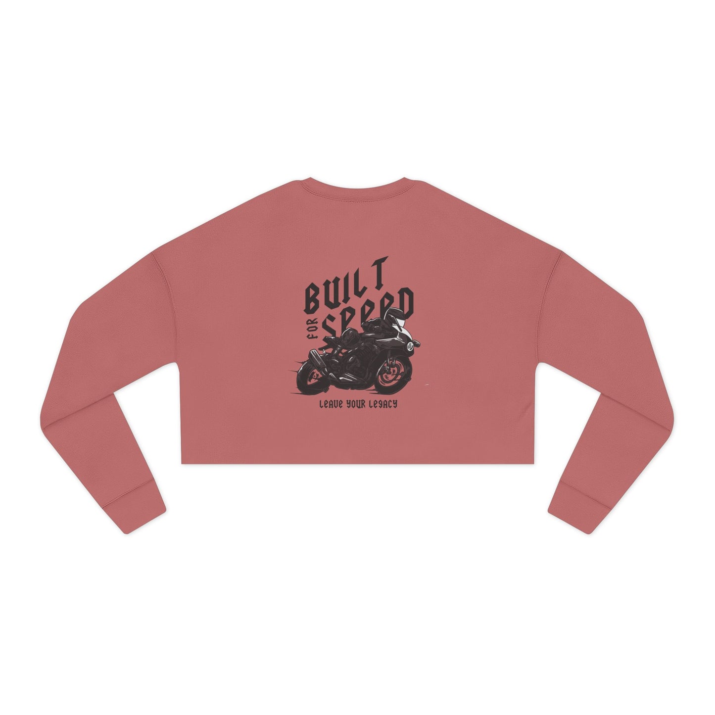 Women's 'Built For Speed' Cropped Sweatshirt