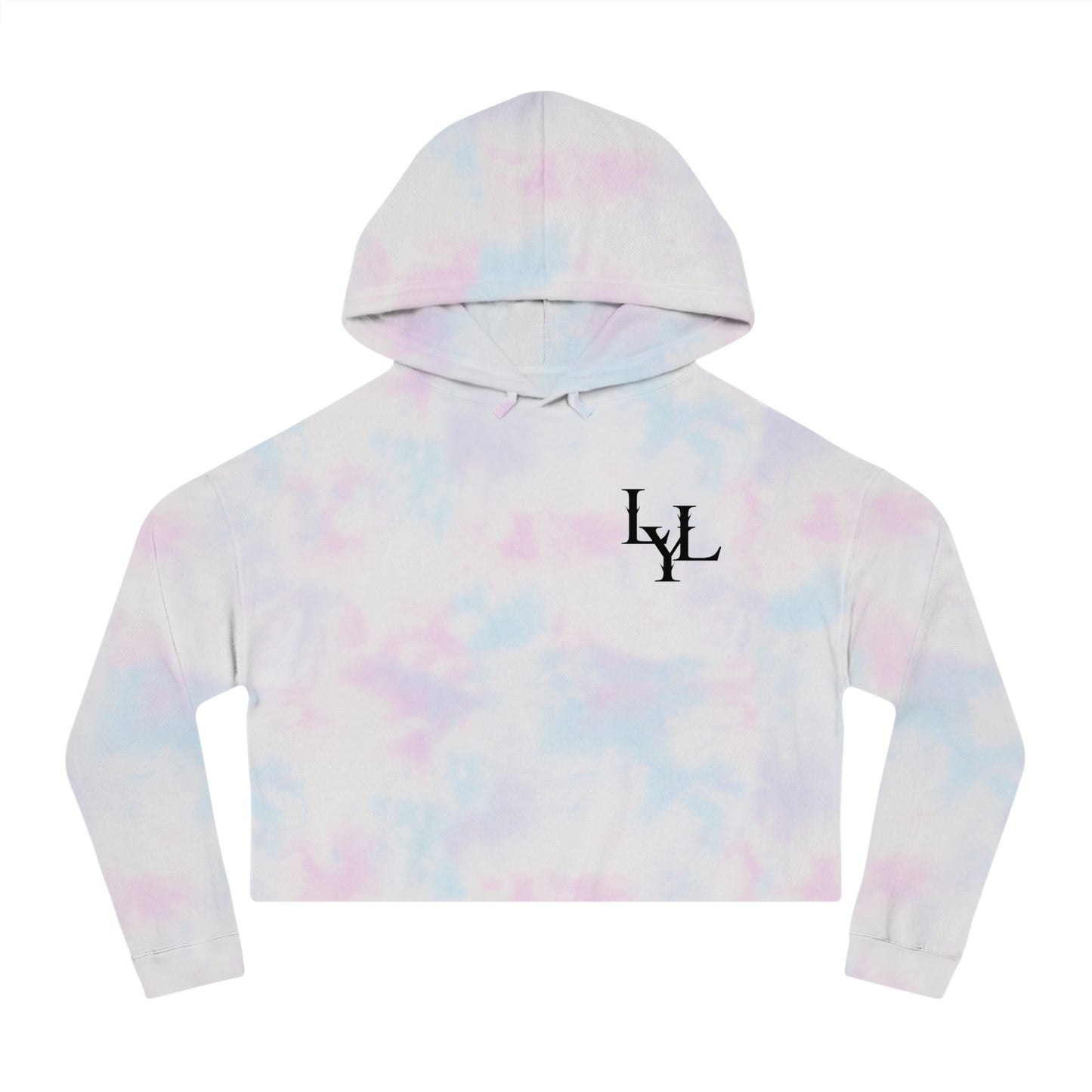 Women's 'Block LyL' Cropped Hoodie