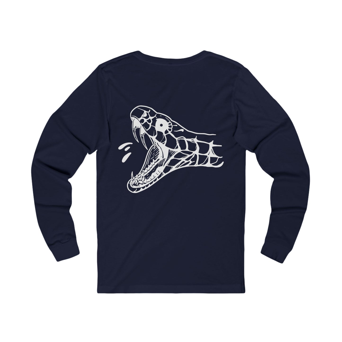 Unisex 'Snake Head' Long Sleeve