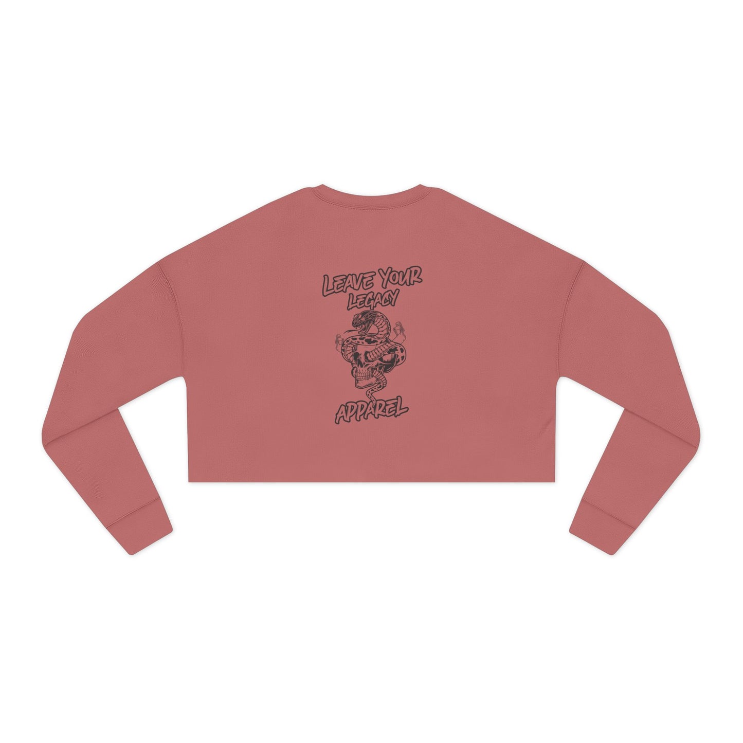 Women's 'Legacy Snake' Cropped Sweatshirt