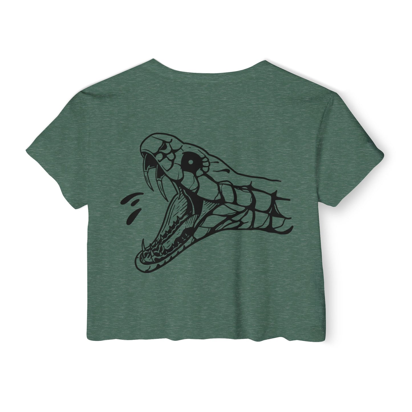 Women's 'Snake Head' Crop Top