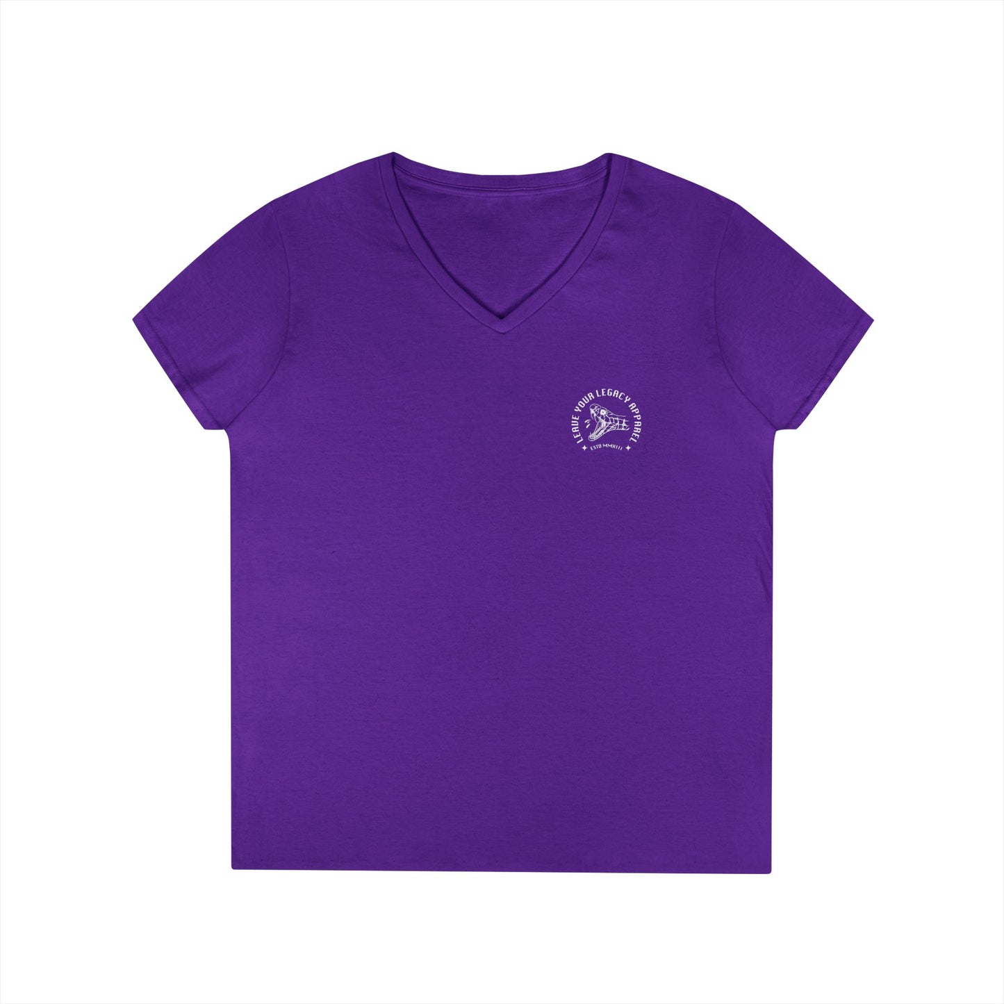 Women's 'Snake Head' V-Neck T-Shirt