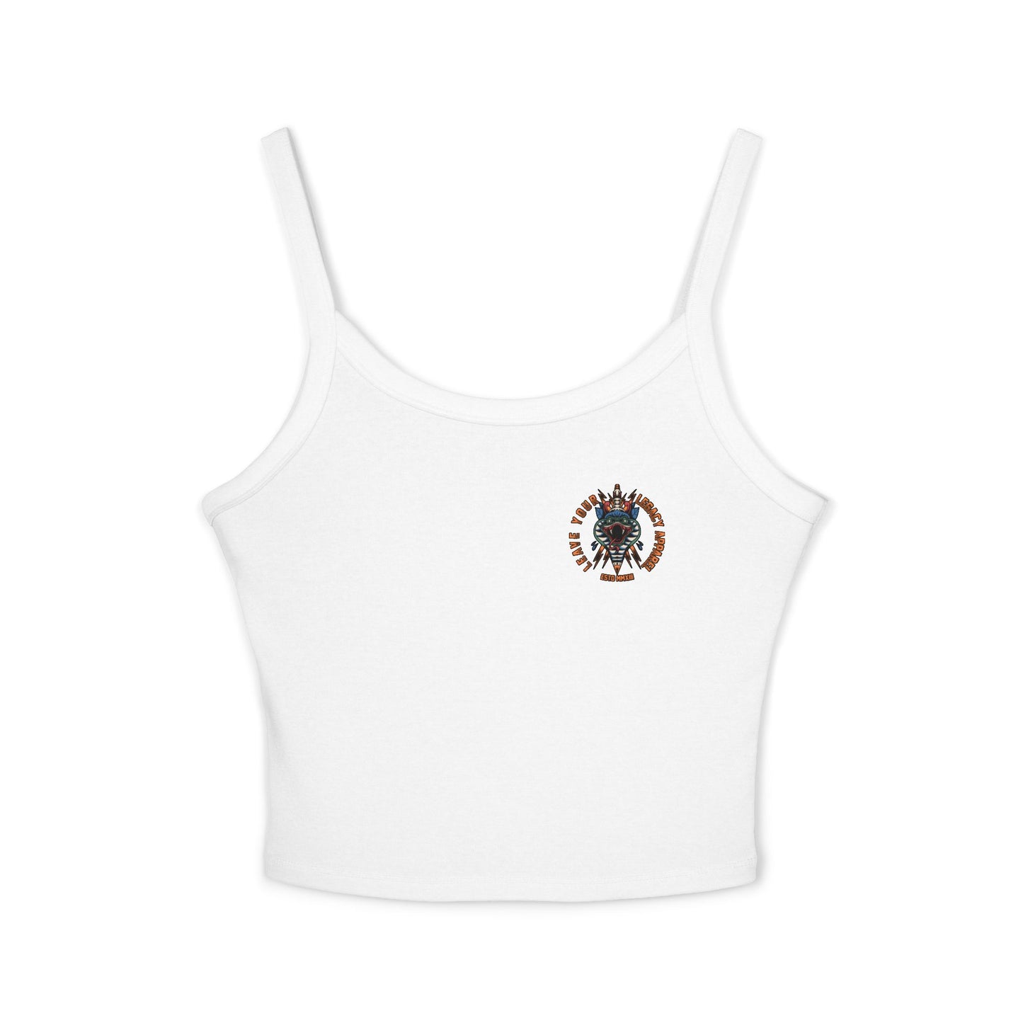 Women's 'Traditional Snake' Spaghetti Strap Tank