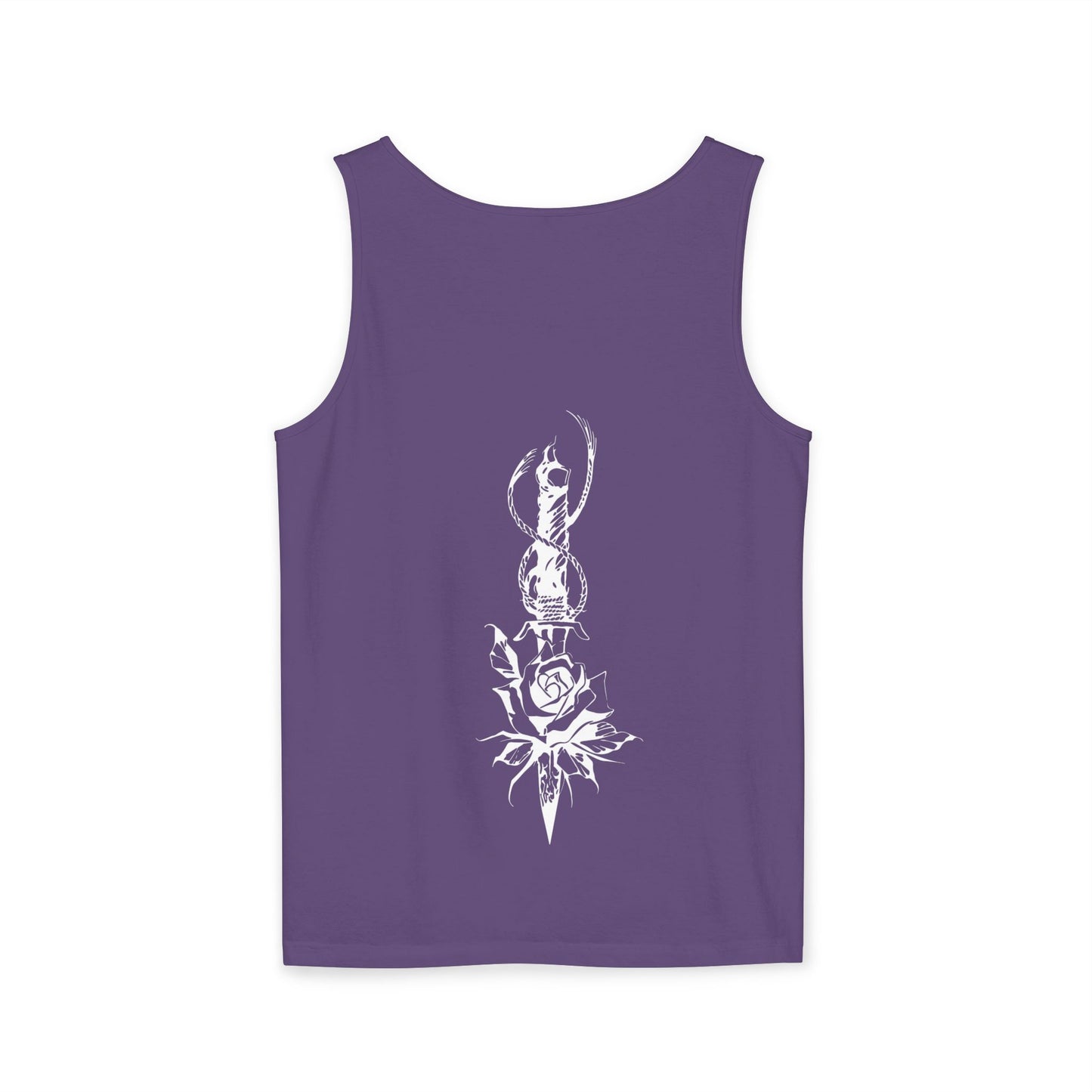 Unisex 'Rose & Dagger' Tank Top