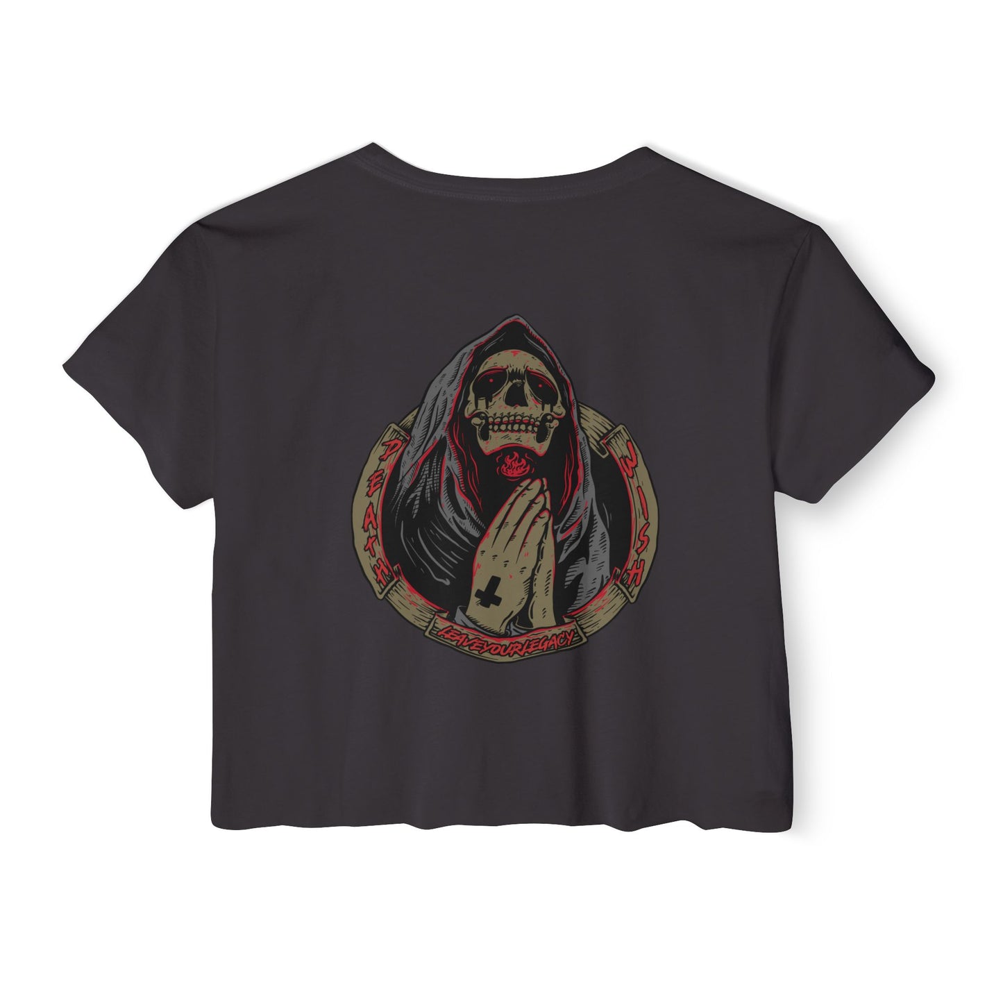 Women's 'Death Wish' Crop Top