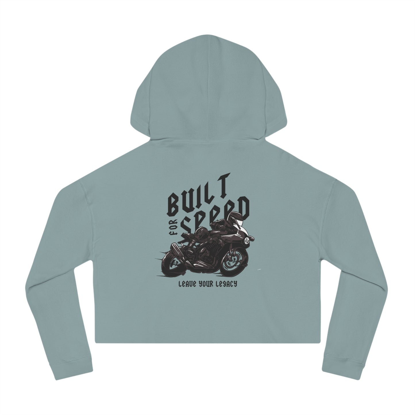 Women's 'Built For Speed' Cropped Hoodie