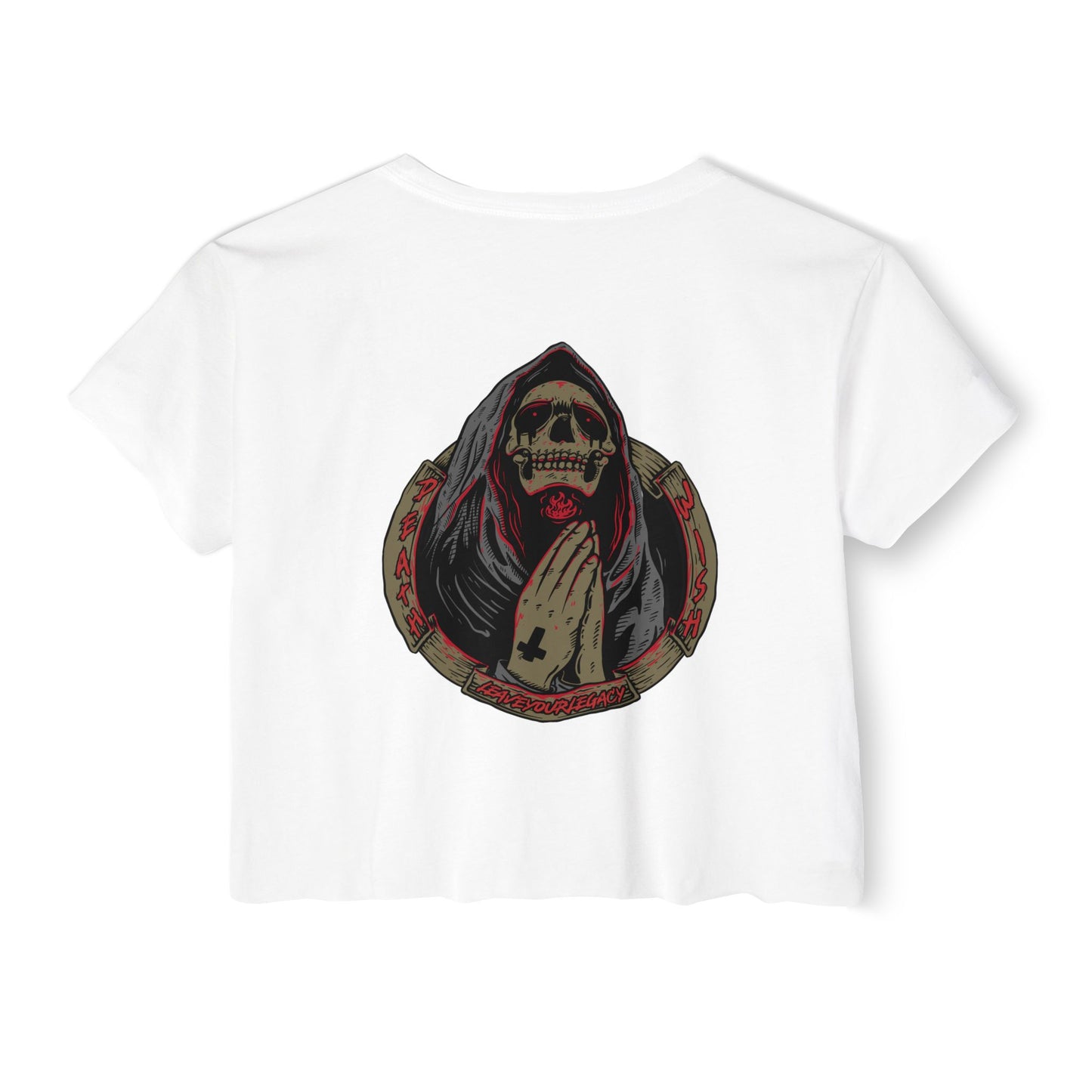 Women's 'Death Wish' Crop Top