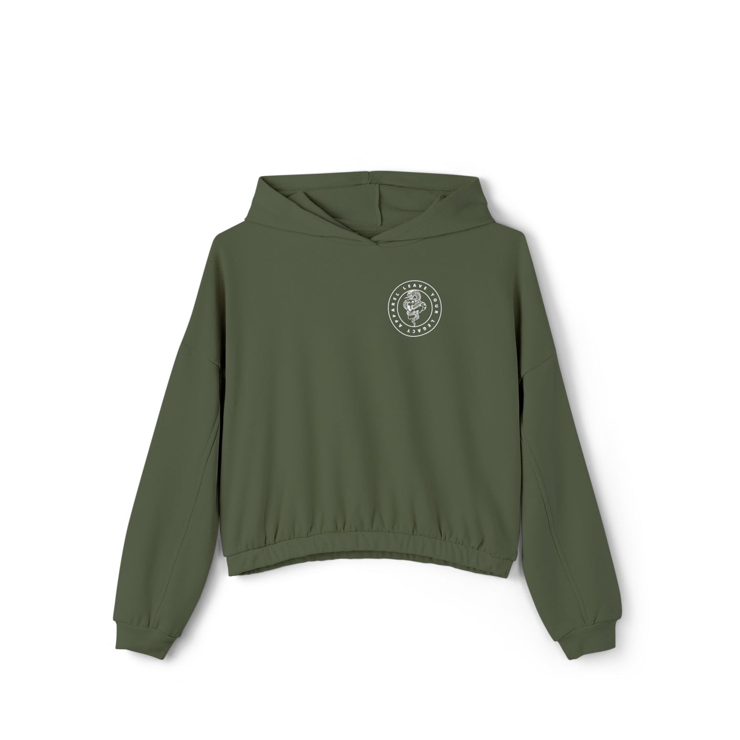 Women's 'Legacy Snake' Cinched Bottom Hoodie