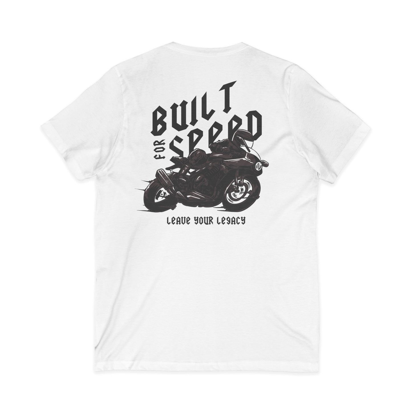 Men's 'Built For Speed' V-Neck T-Shirt