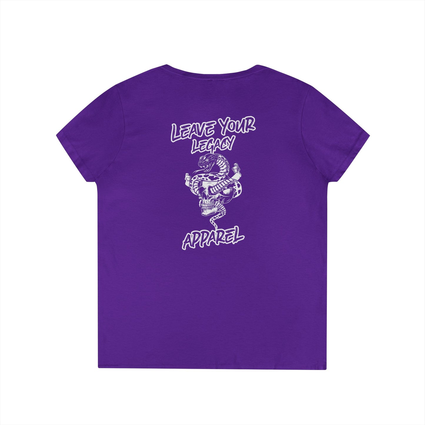 Women's 'Legacy Snake' V-Neck T-Shirt