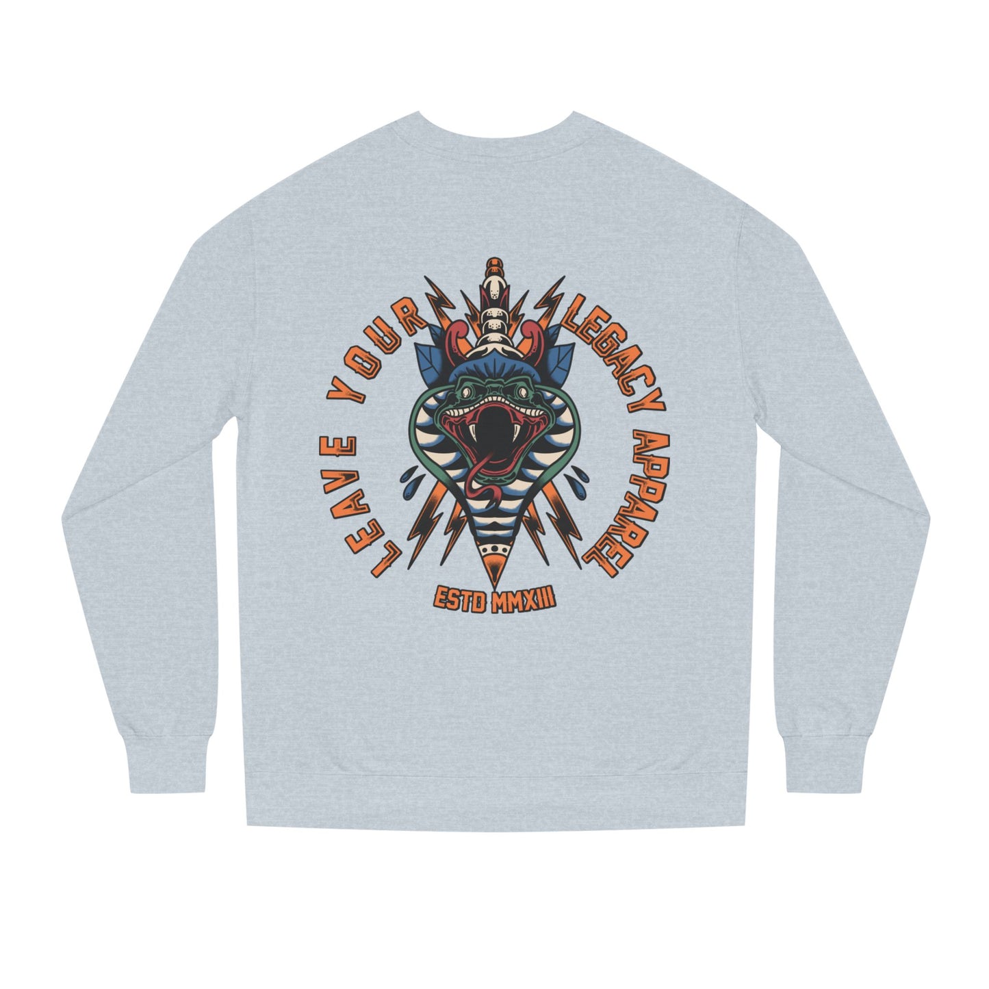 Unisex 'Traditional Snake' Sweatshirt