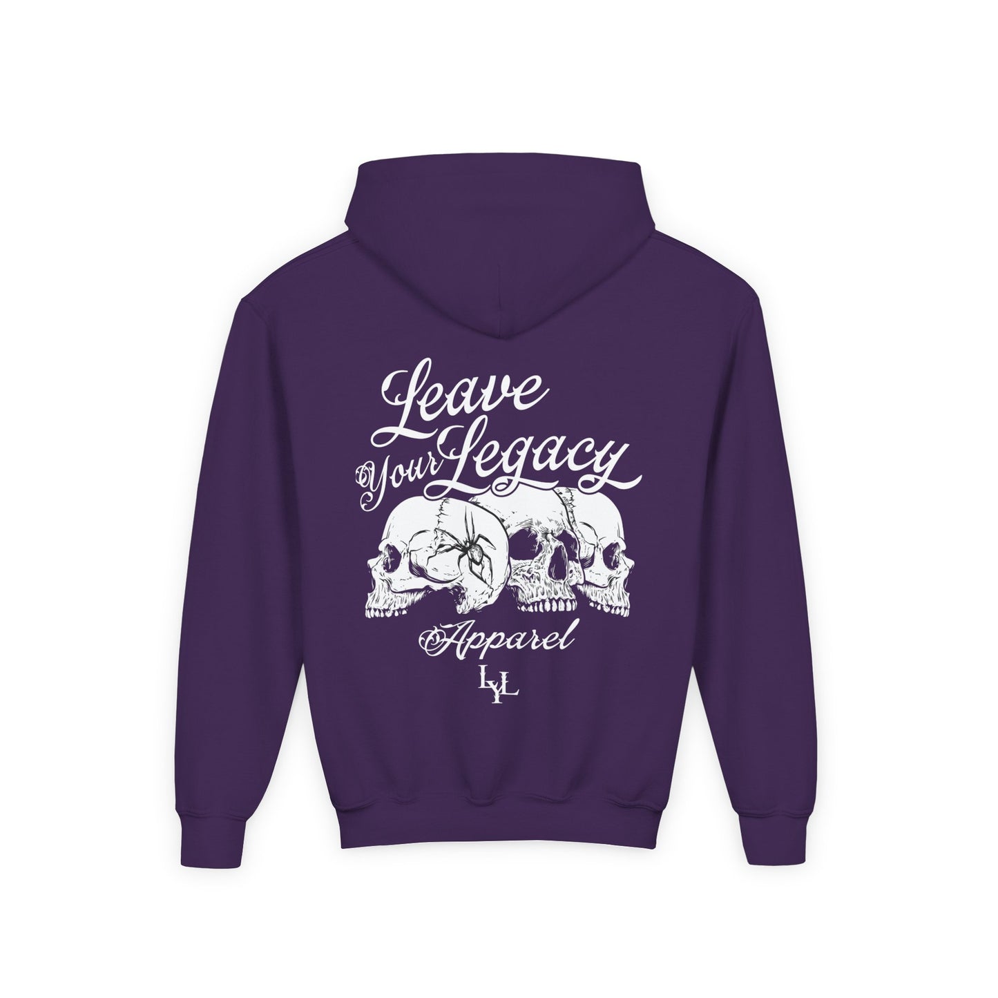 Youth 'Distorted Skull' Hoodie