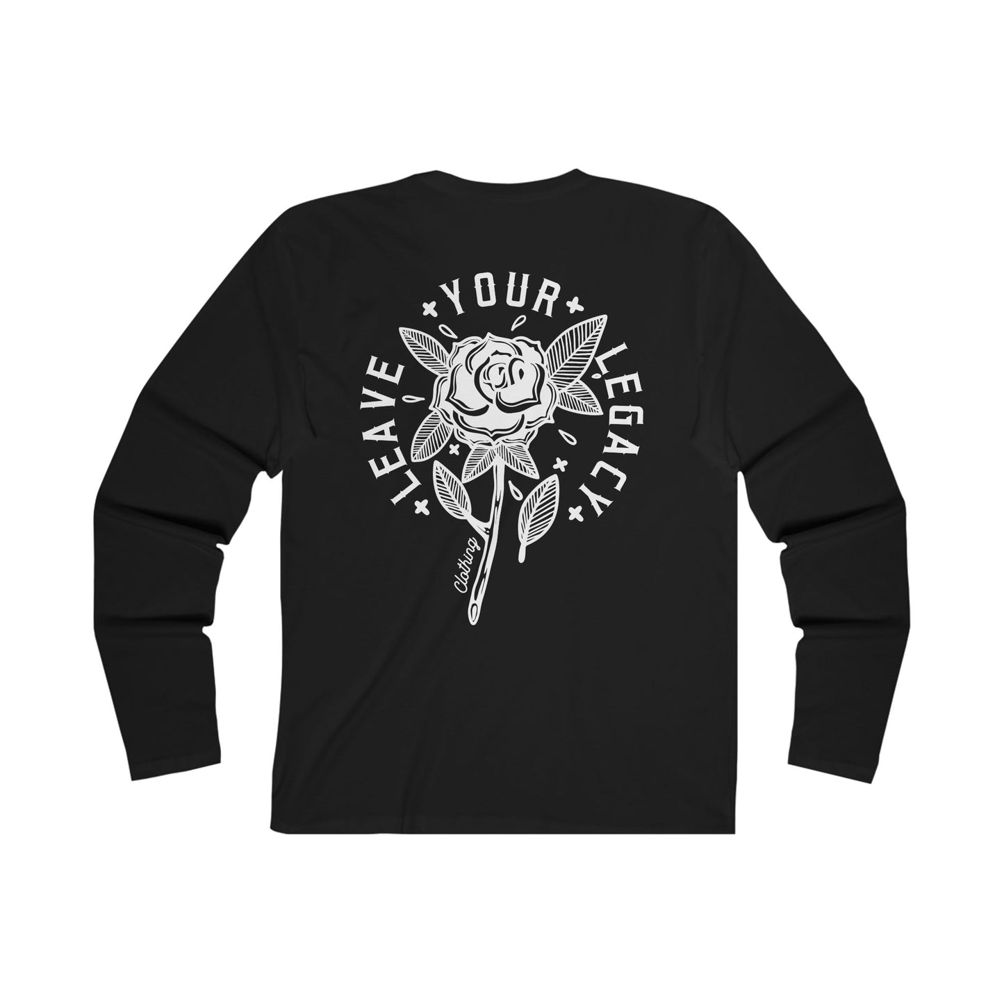 Men's 'Rose Stem' Light Weight Long Sleeve