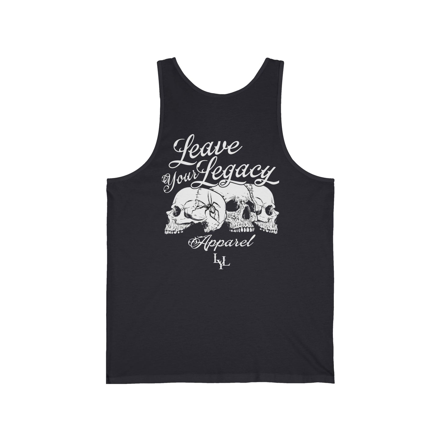 Men's 'Distorted Skull' Tank Top