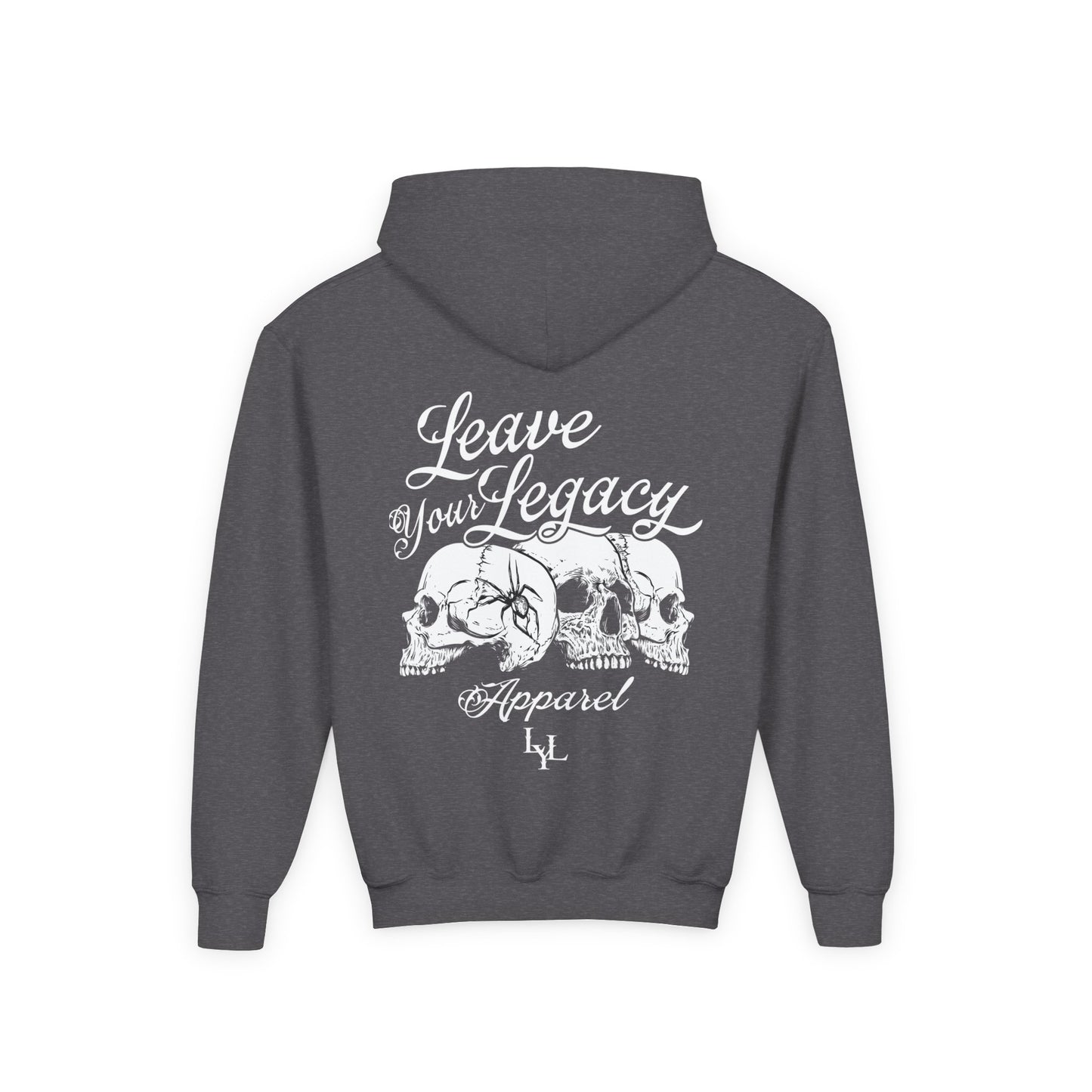 Youth 'Distorted Skull' Hoodie