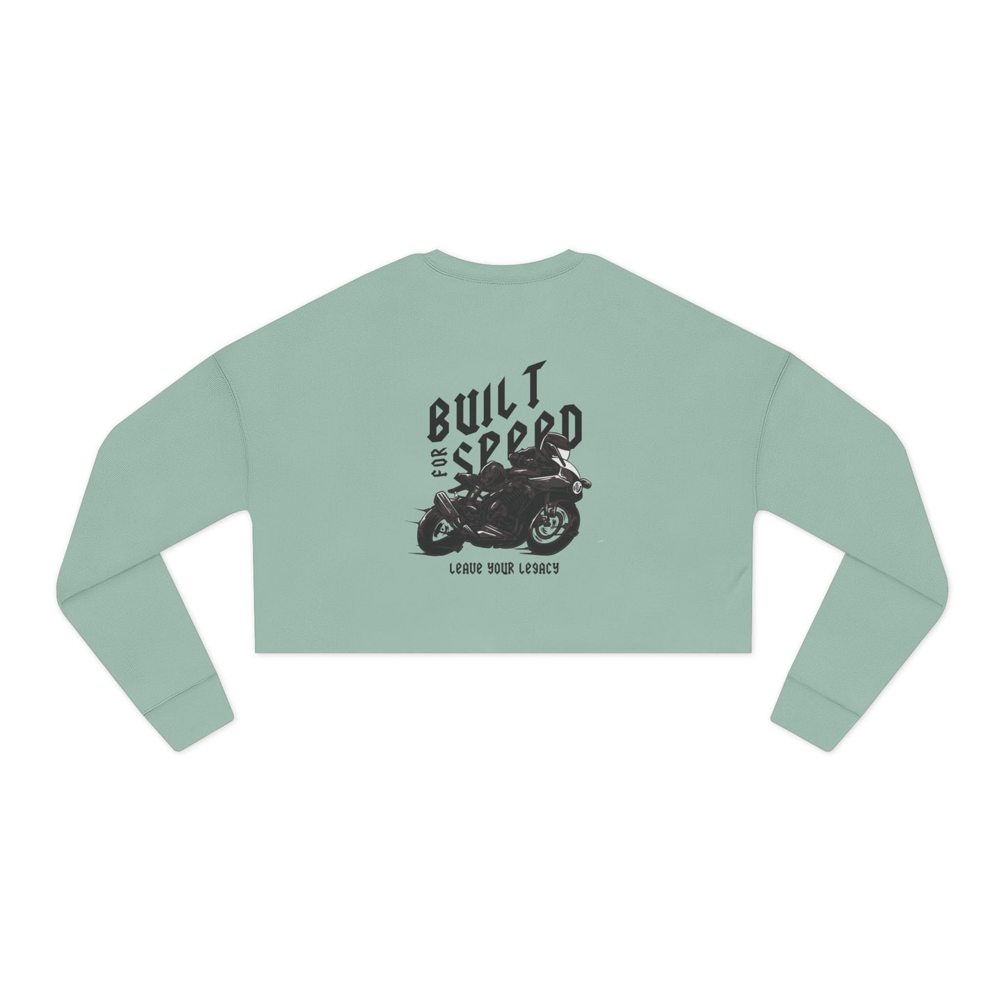 Women's 'Built For Speed' Cropped Sweatshirt
