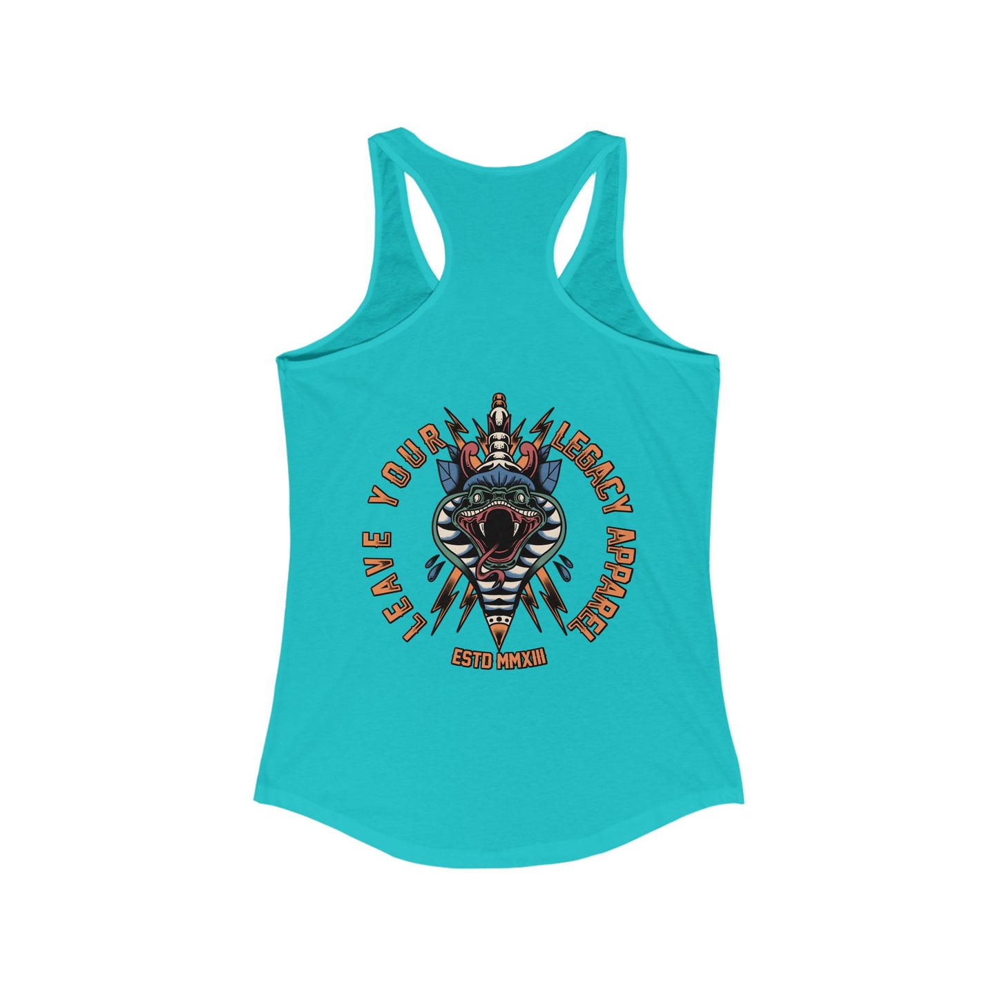 Women's 'Traditional Snake' Racerback Tank