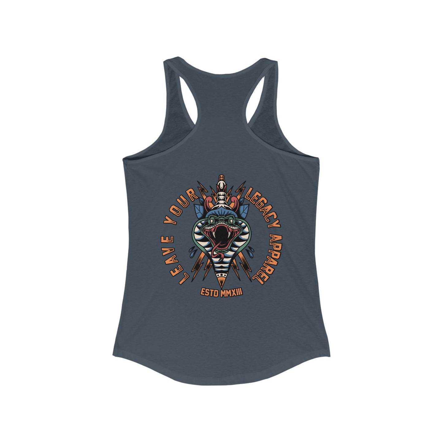 Women's 'Traditional Snake' Racerback Tank
