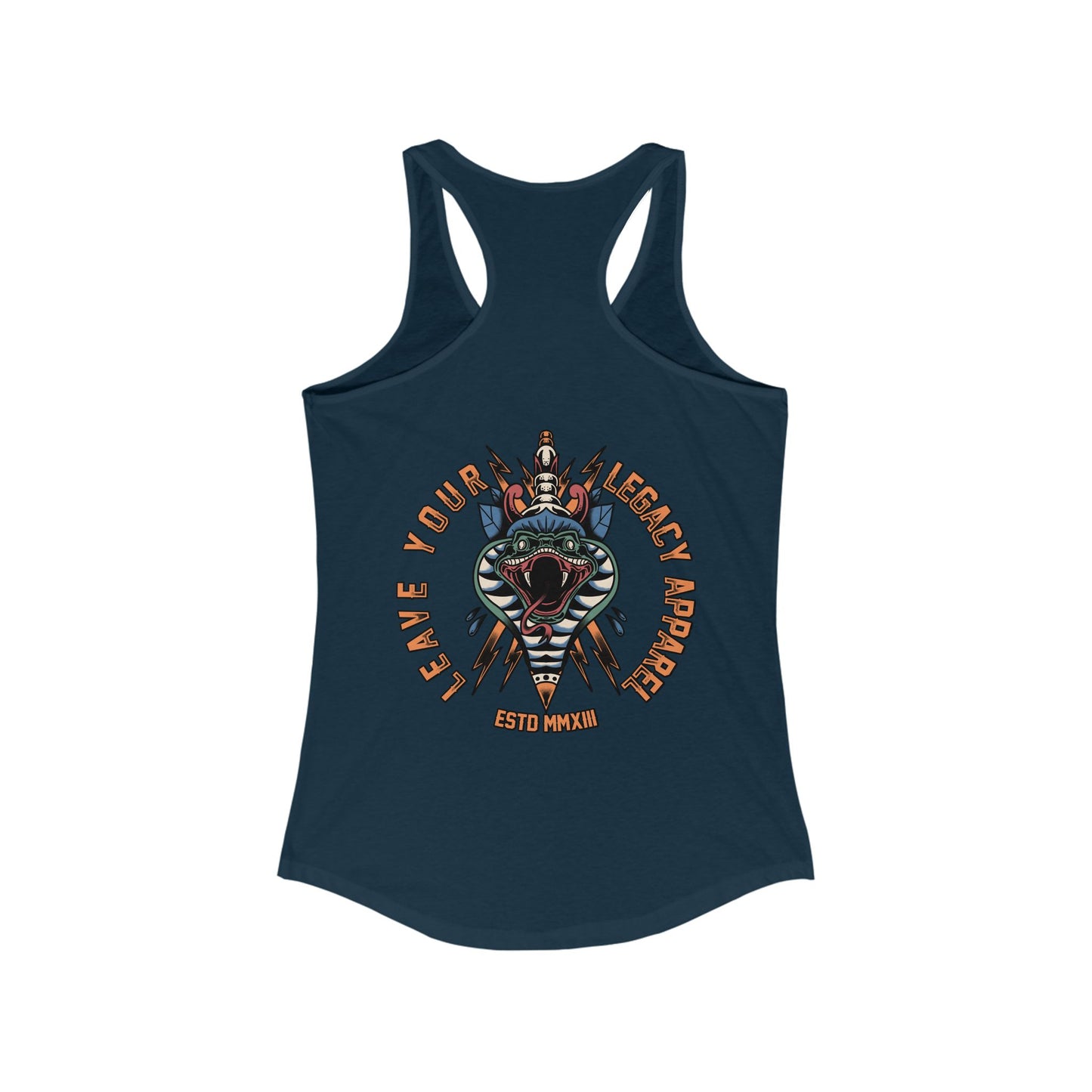 Women's 'Traditional Snake' Racerback Tank