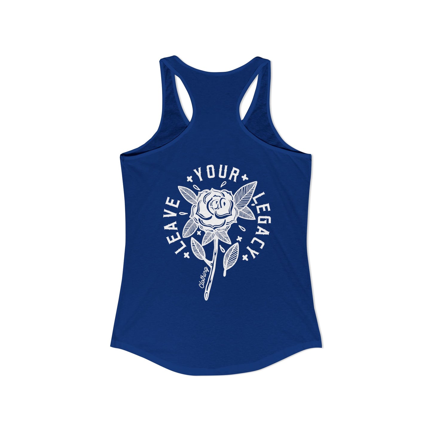 Women's 'Rose Stem' Racerback Tank