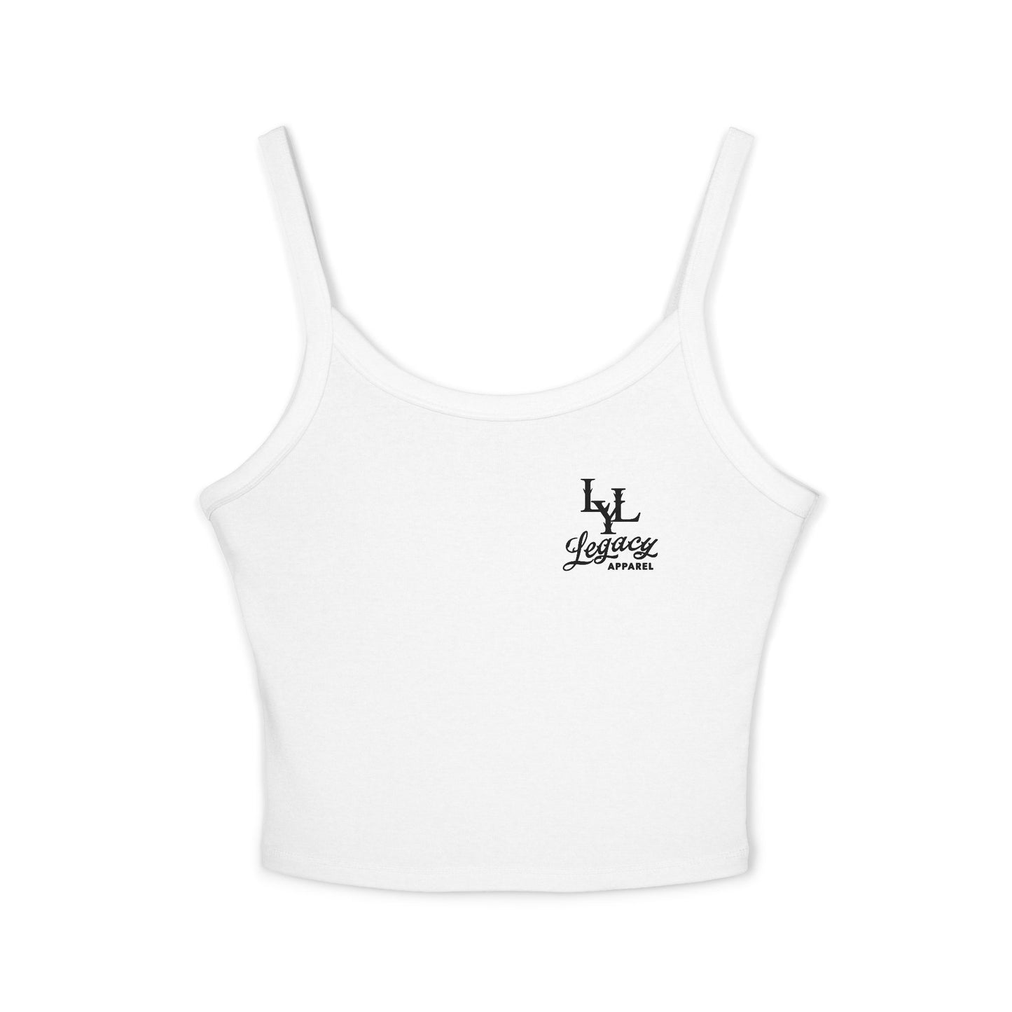 Women's 'Distorted Skull' Spaghetti Strap Tank