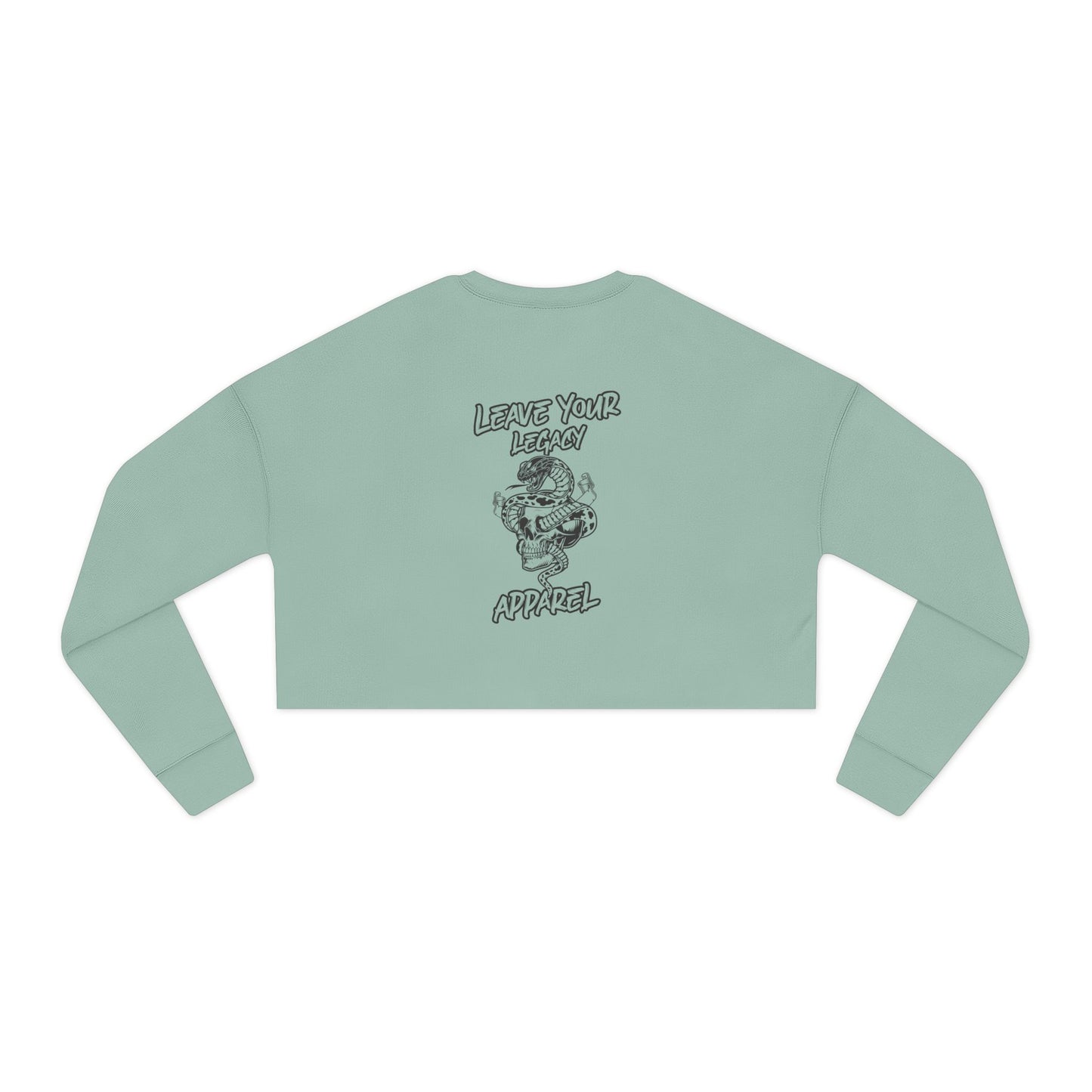 Women's 'Legacy Snake' Cropped Sweatshirt