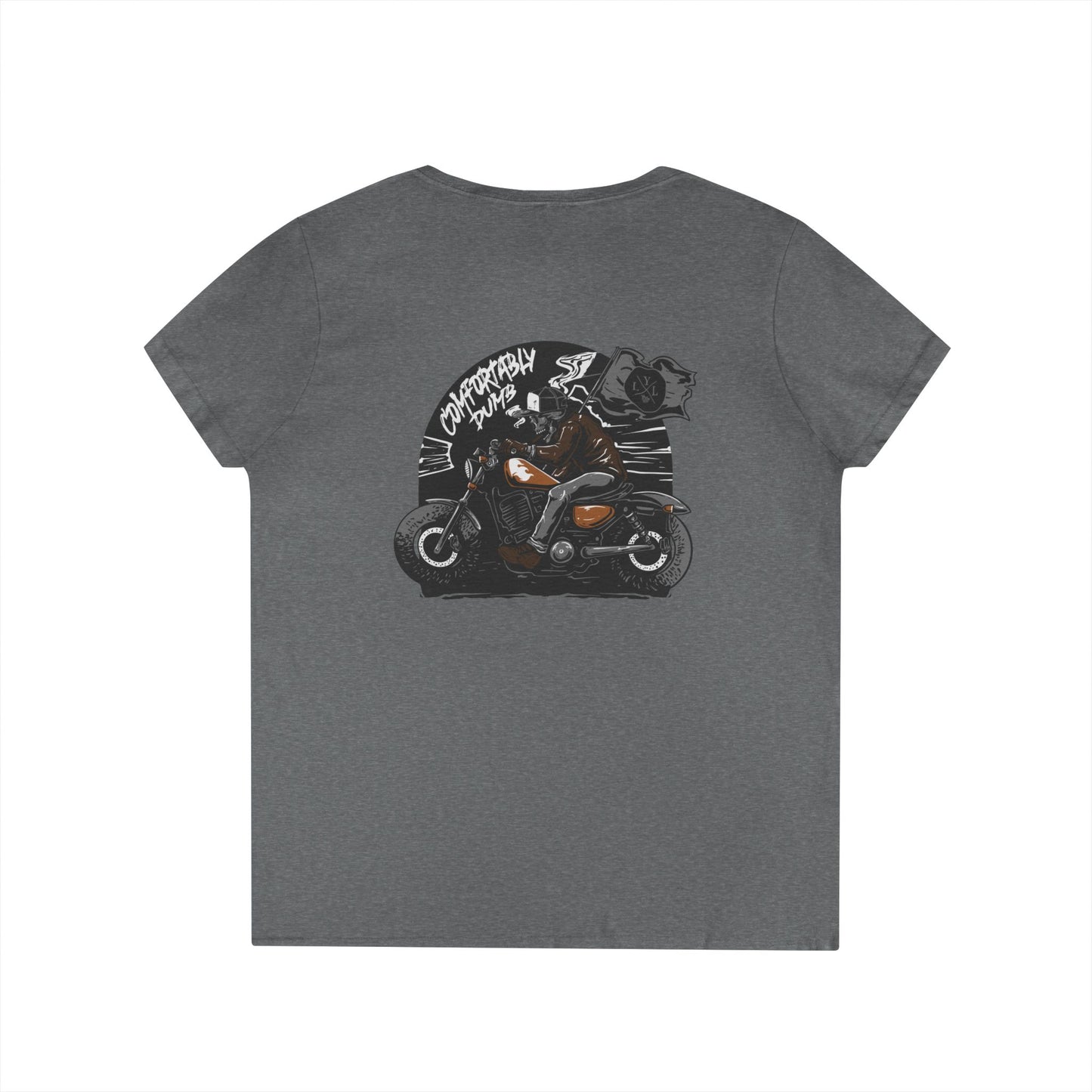 Women's 'Comfortably Dumb' V-Neck T-Shirt