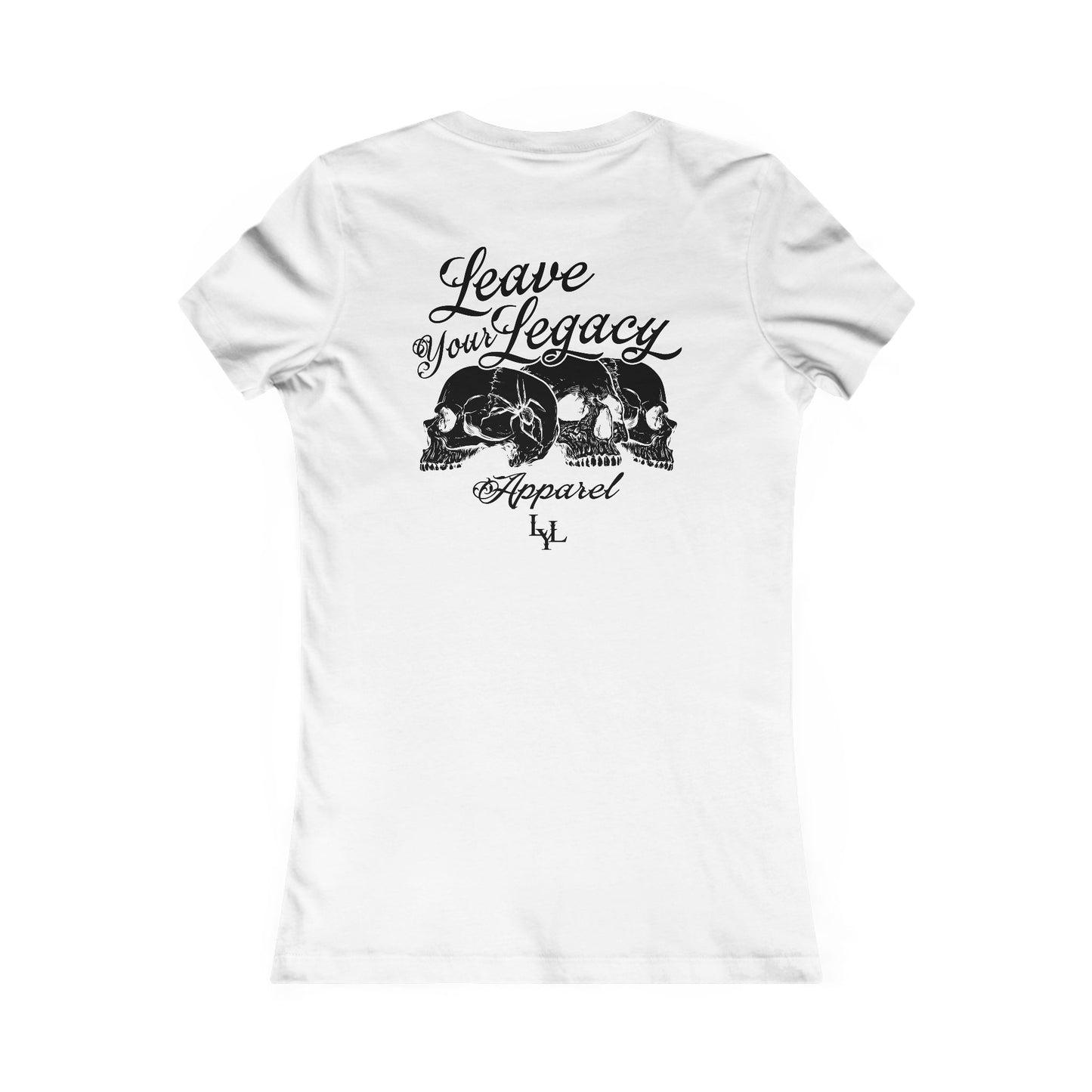 Women's 'Distorted Skull' T-Shirt